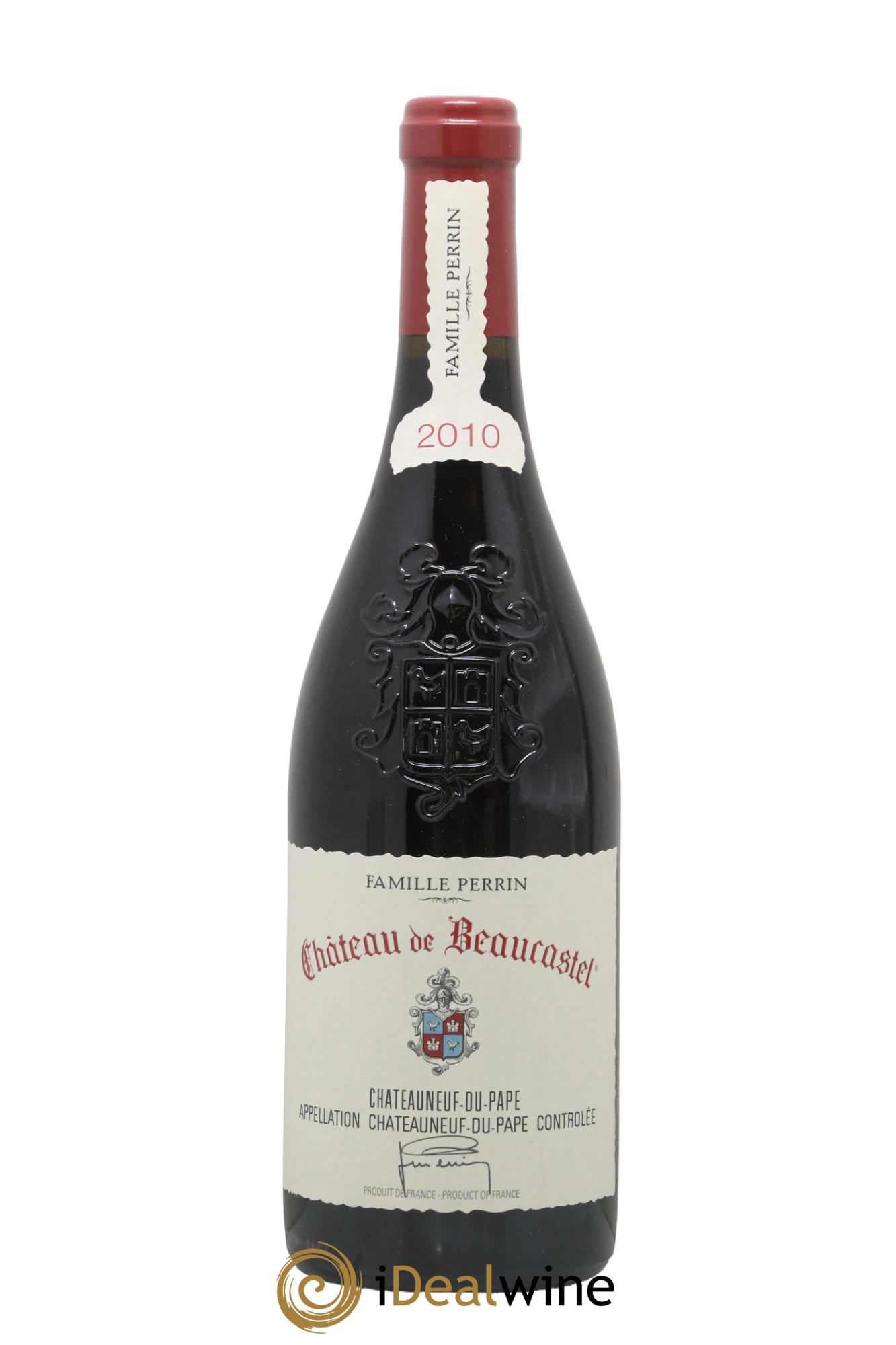 Châteauneuf-du-Pape Château de Beaucastel Famille Perrin 2010 - Lot de 1 bouteille - 0