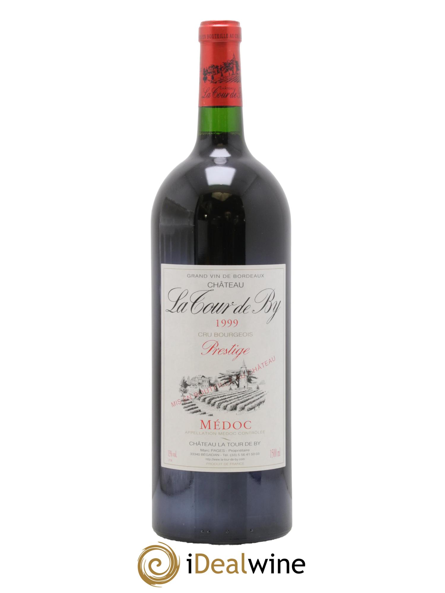Château La Tour de By Cru Bourgeois 1999 - Posten von 1 Magnum - 0