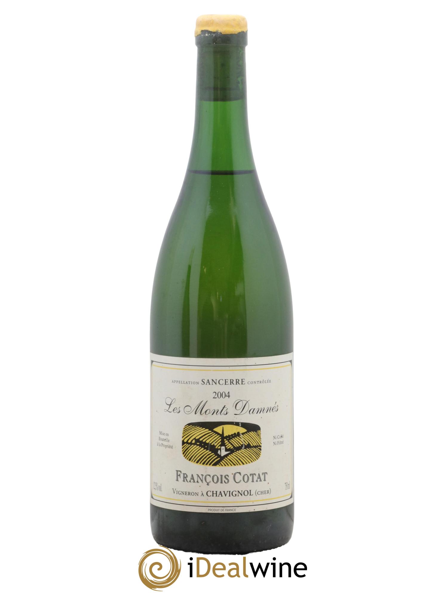 Sancerre Les Monts Damnés François Cotat 2004 - Lot of 1 bottle - 0