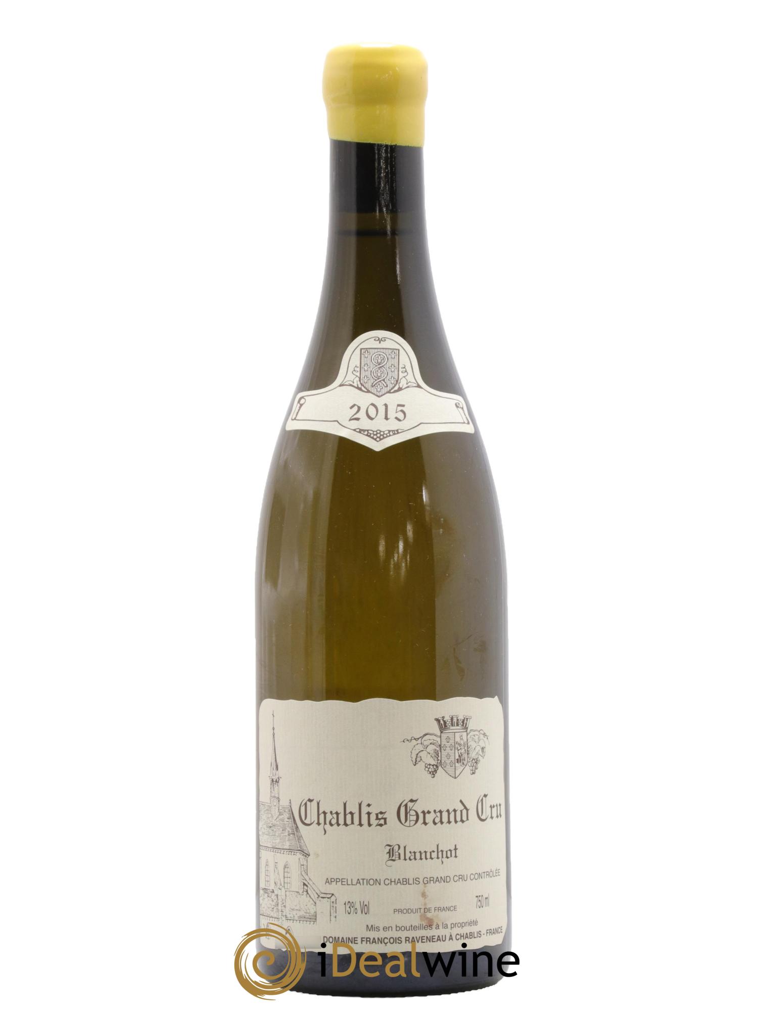 Chablis Grand Cru Blanchot Raveneau (Domaine) 2015 - Lot de 1 bouteille - 0