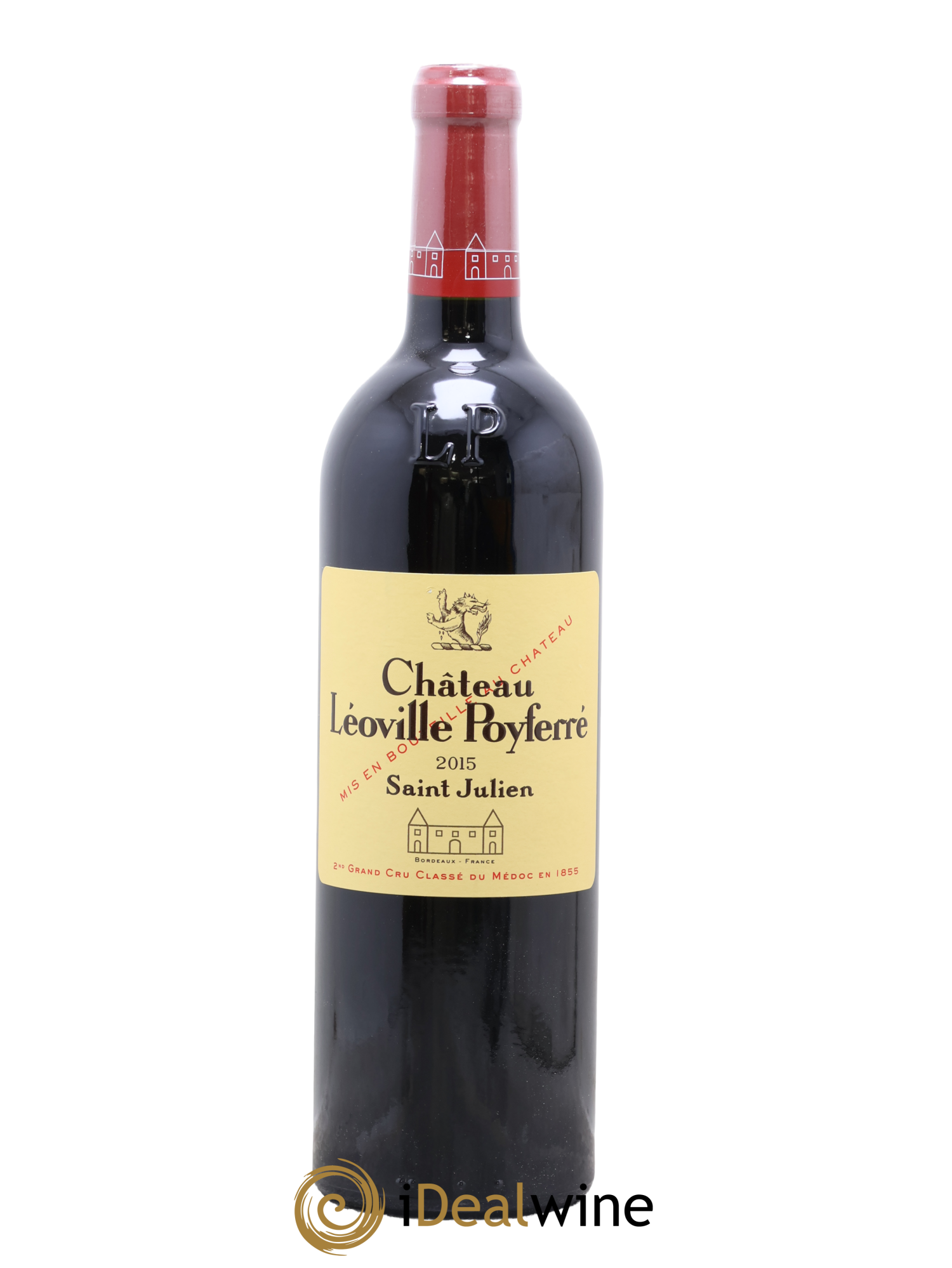 Château Léoville Poyferré 2ème Grand Cru Classé 2015 - Posten von 1 Flasche - 0