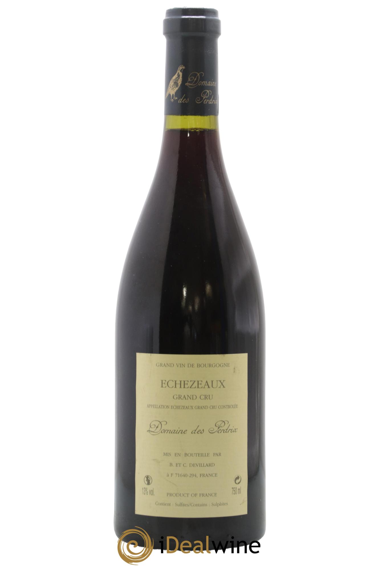 Echezeaux Grand Cru Perdrix (Domaine des) 2001 - Lotto di 1 bottiglia - 1