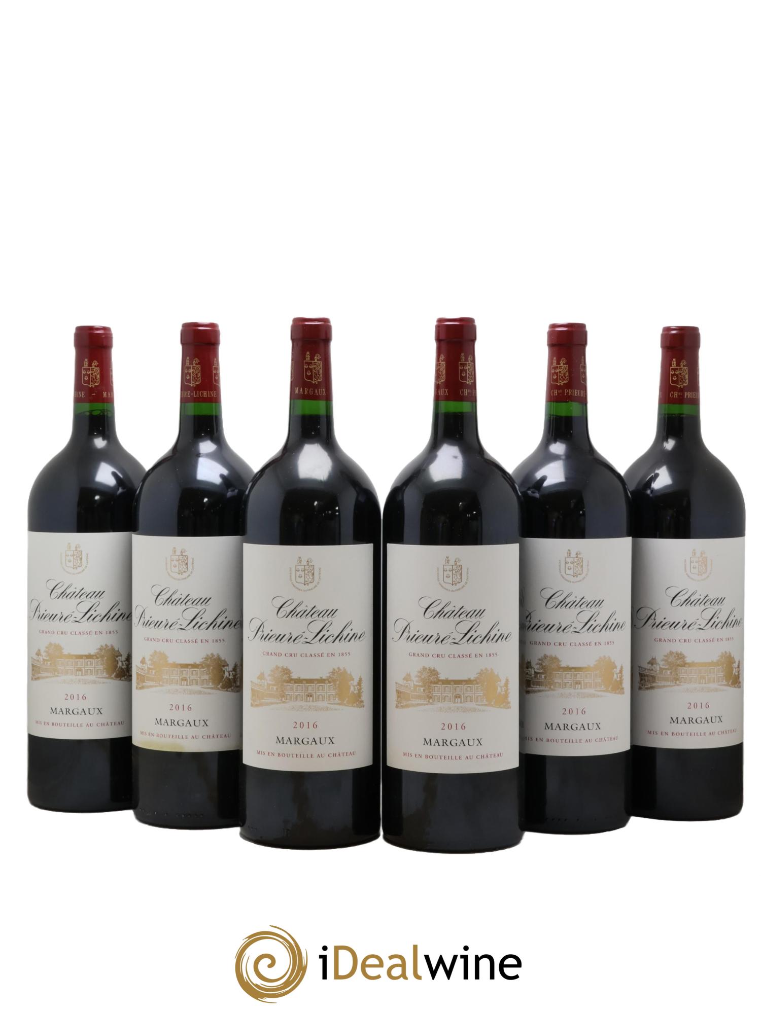 Château Prieuré Lichine 4ème Grand Cru Classé  2016 - Posten von 6 Magnum - 0