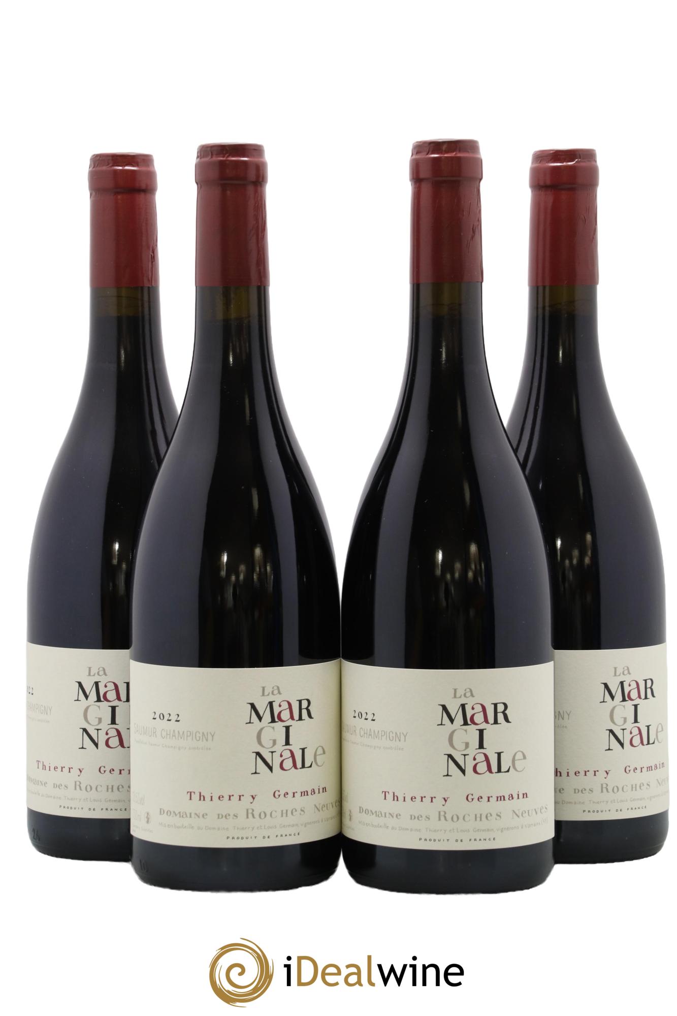 Saumur-Champigny La Marginale Domaine des Roches Neuves - Thierry Germain 2022 - Lot de 4 bouteilles - 0