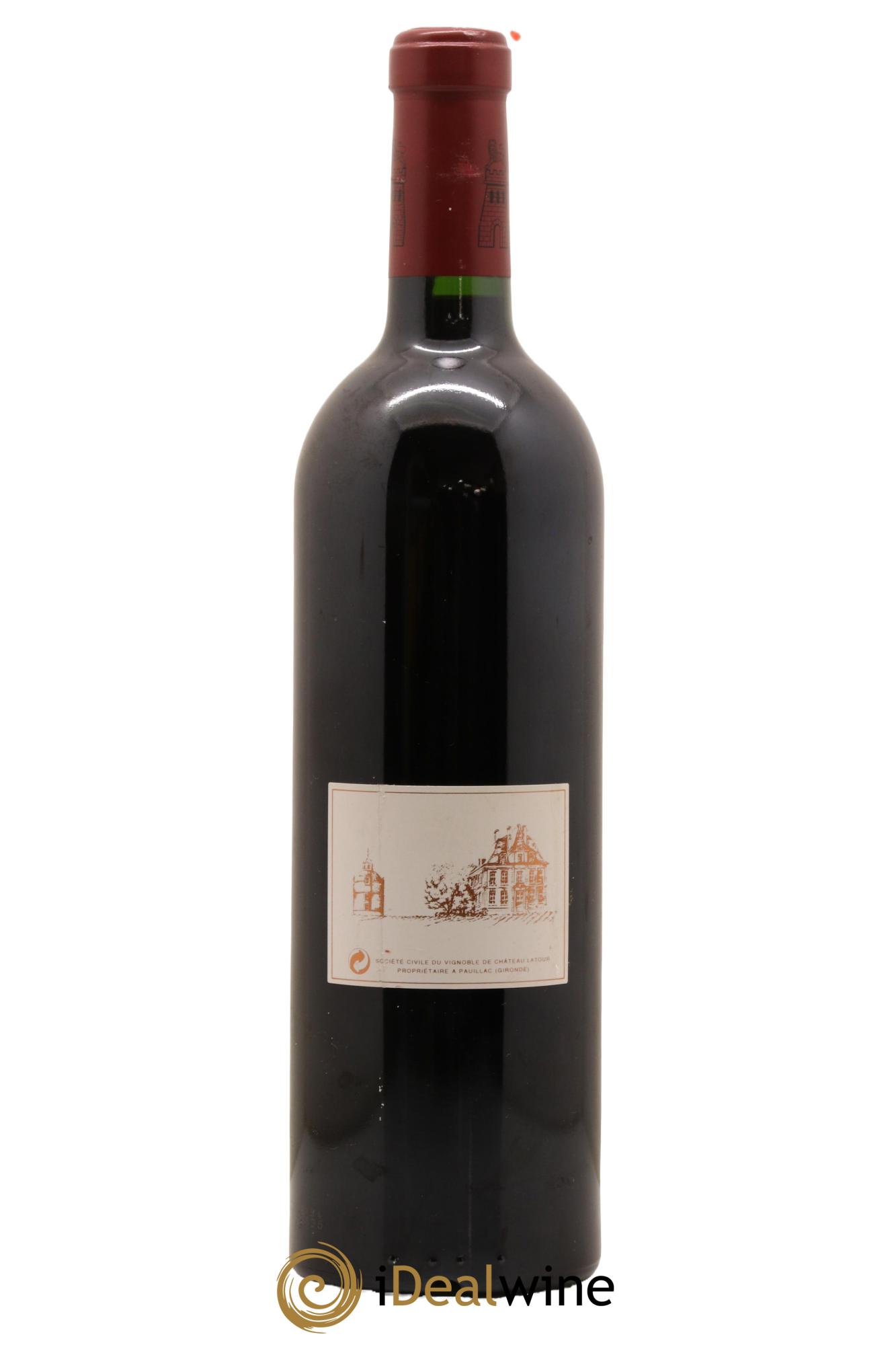 Château Latour 1er Grand Cru Classé 1999 - Lot de 1 bouteille - 1