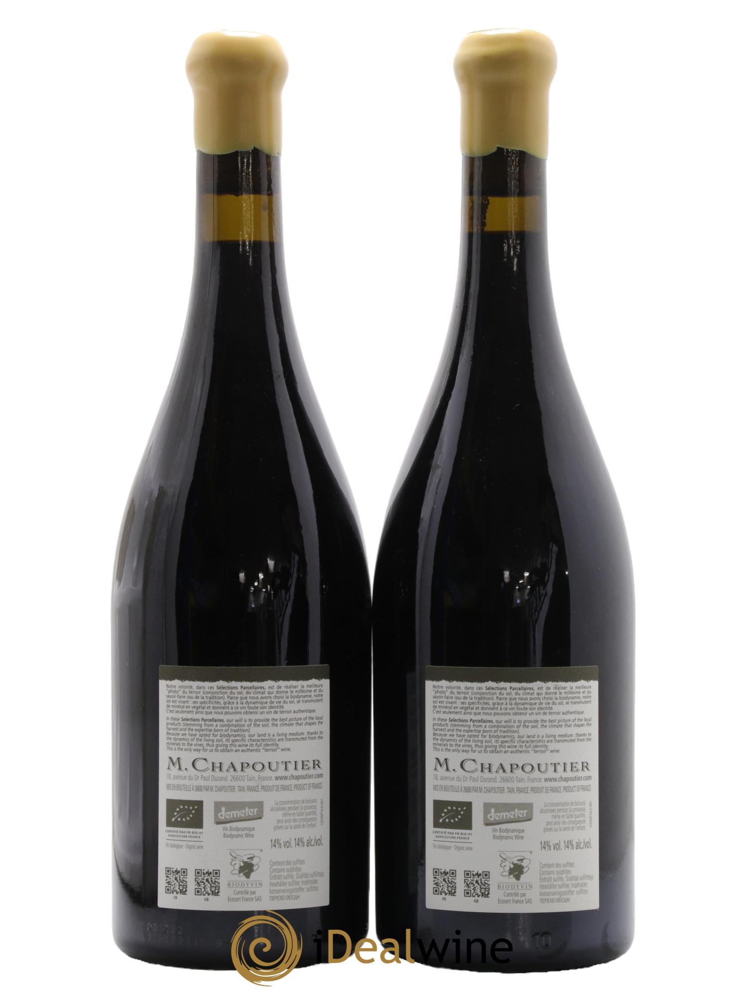 Hermitage Ermitage l'Ermite Chapoutier 2015 - Lot de 2 bouteilles - 1