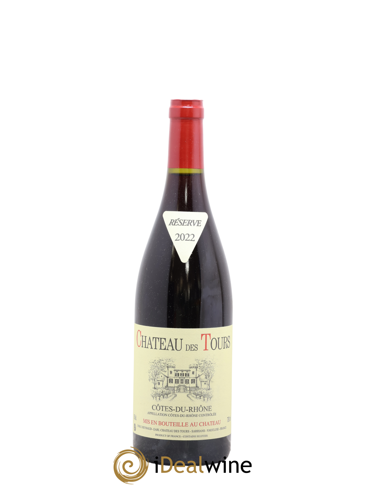 Côtes-du-Rhône Château des Tours Emmanuel Reynaud 2022 - Lot de 1 bouteille - 0