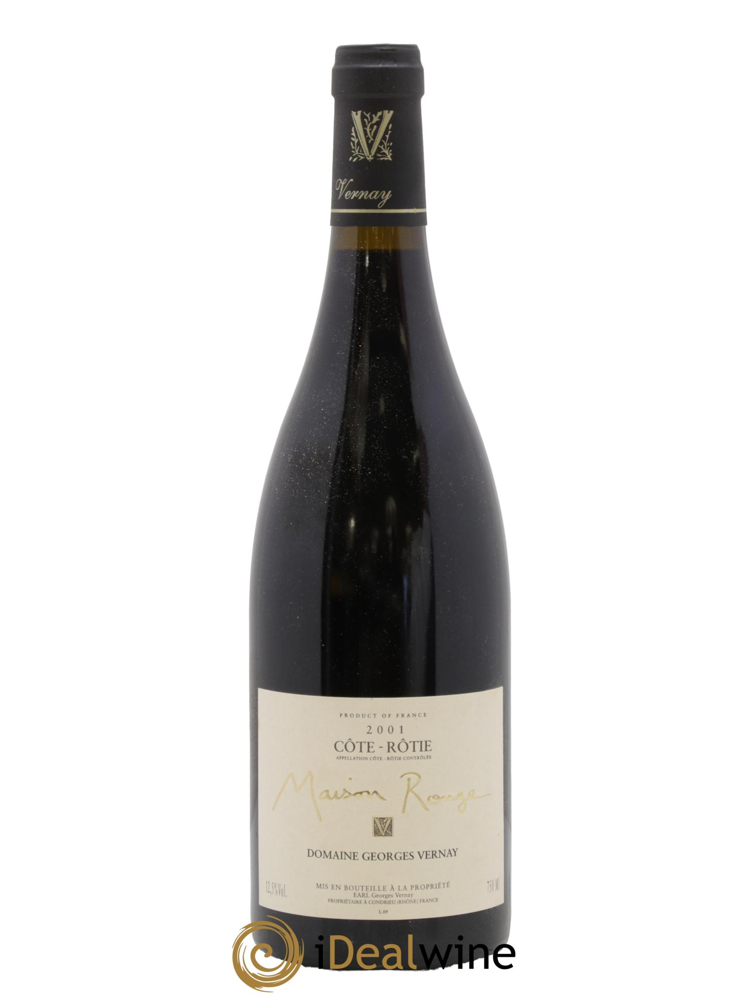 Côte-Rôtie Georges Vernay Maison Rouge 2001 - Lot de 1 bouteille - 0