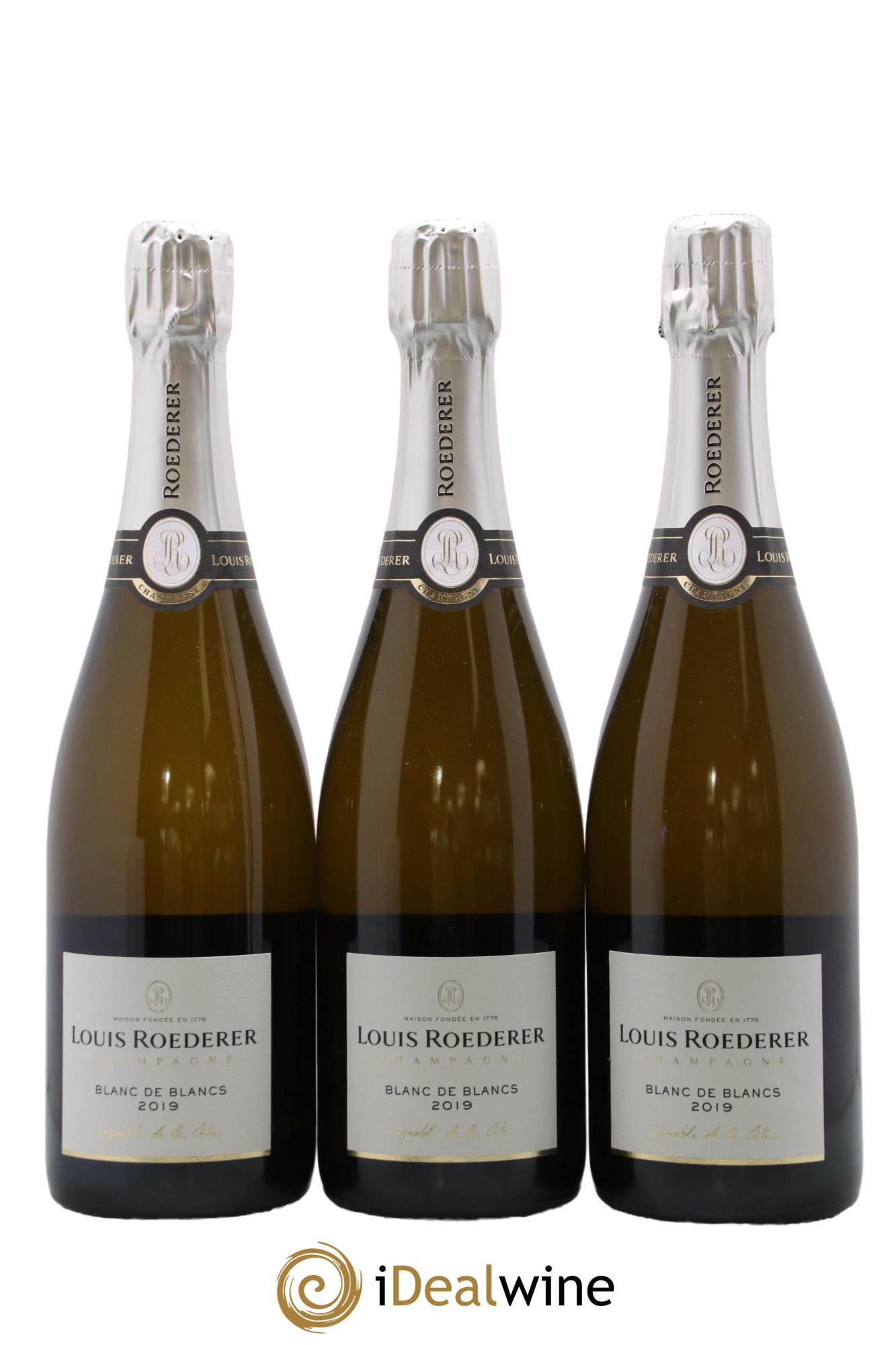 Blanc de Blancs Brut Louis Roederer 2019 - Lot de 3 bouteilles - 0