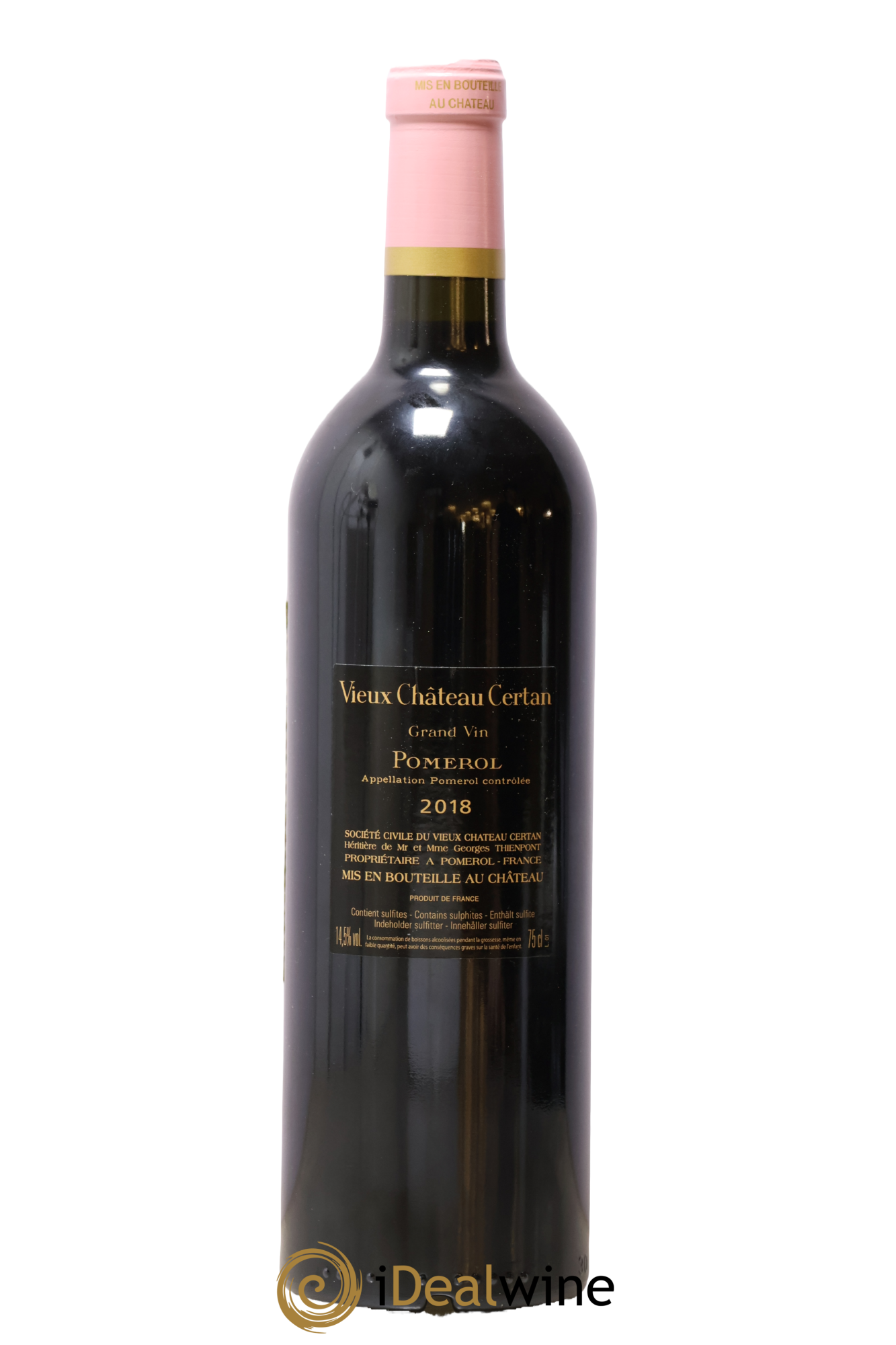 Vieux Château Certan 2018 - Lot de 1 bouteille - 1
