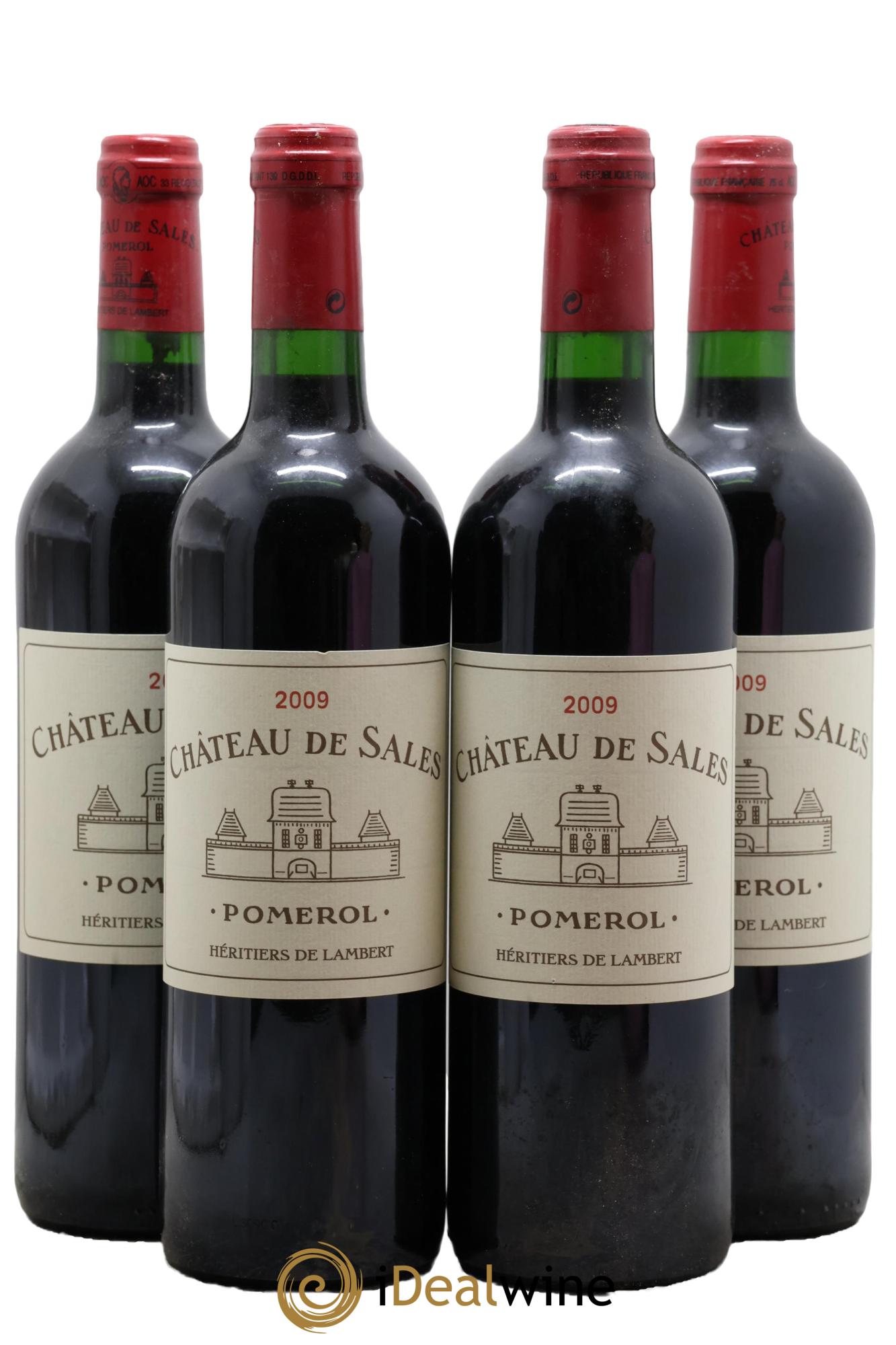 Château de Sales 2009 - Posten von 4 Flaschen - 0