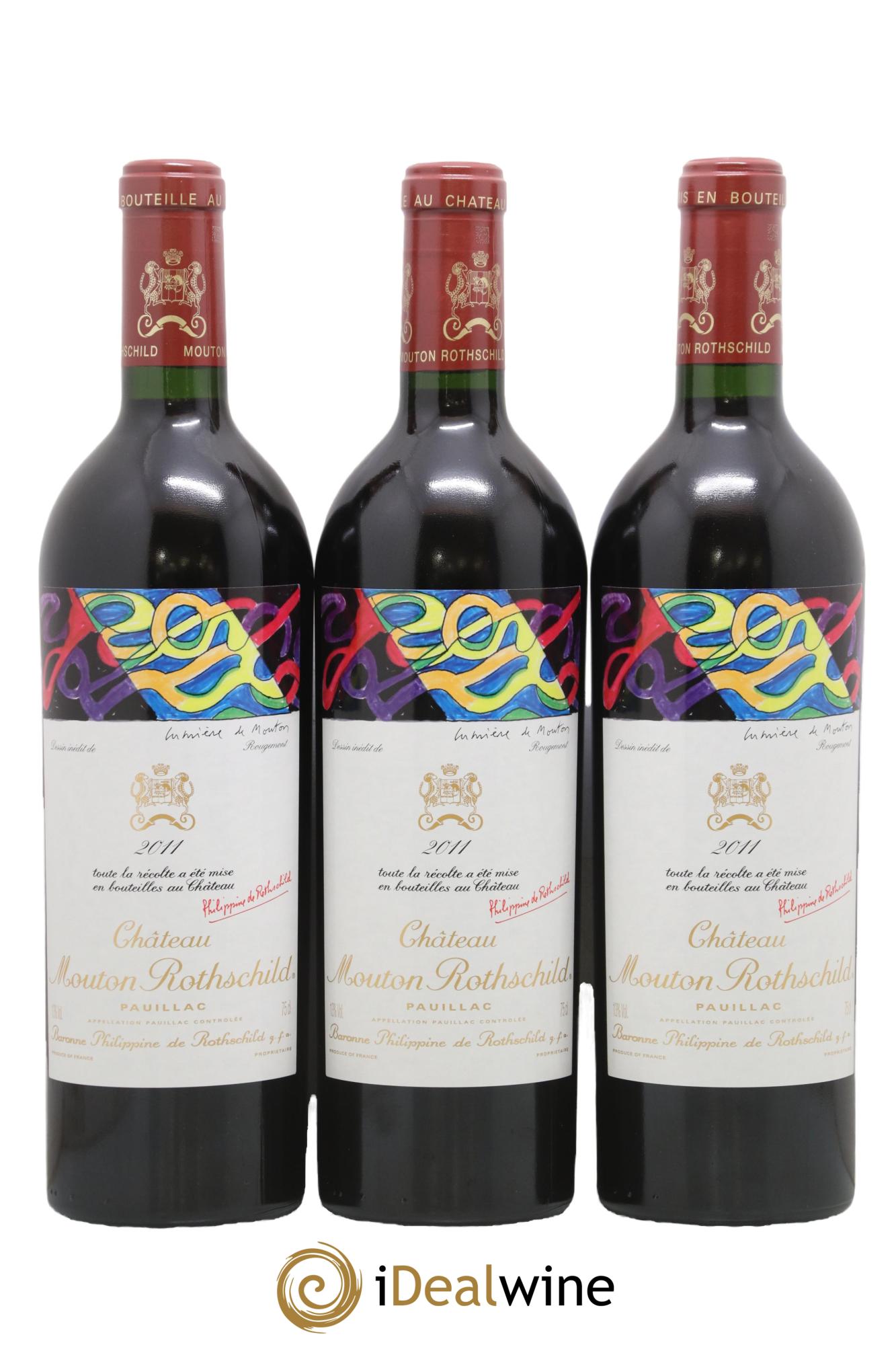 Château Mouton Rothschild 1er Grand Cru Classé 2011 - Lot de 6 bouteilles - 3
