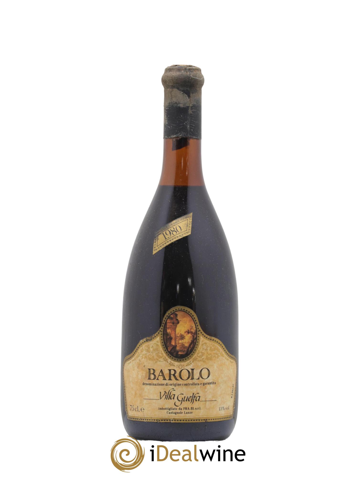 Barolo Villa Guelfa 1980 - Lot de 1 bouteille - 0