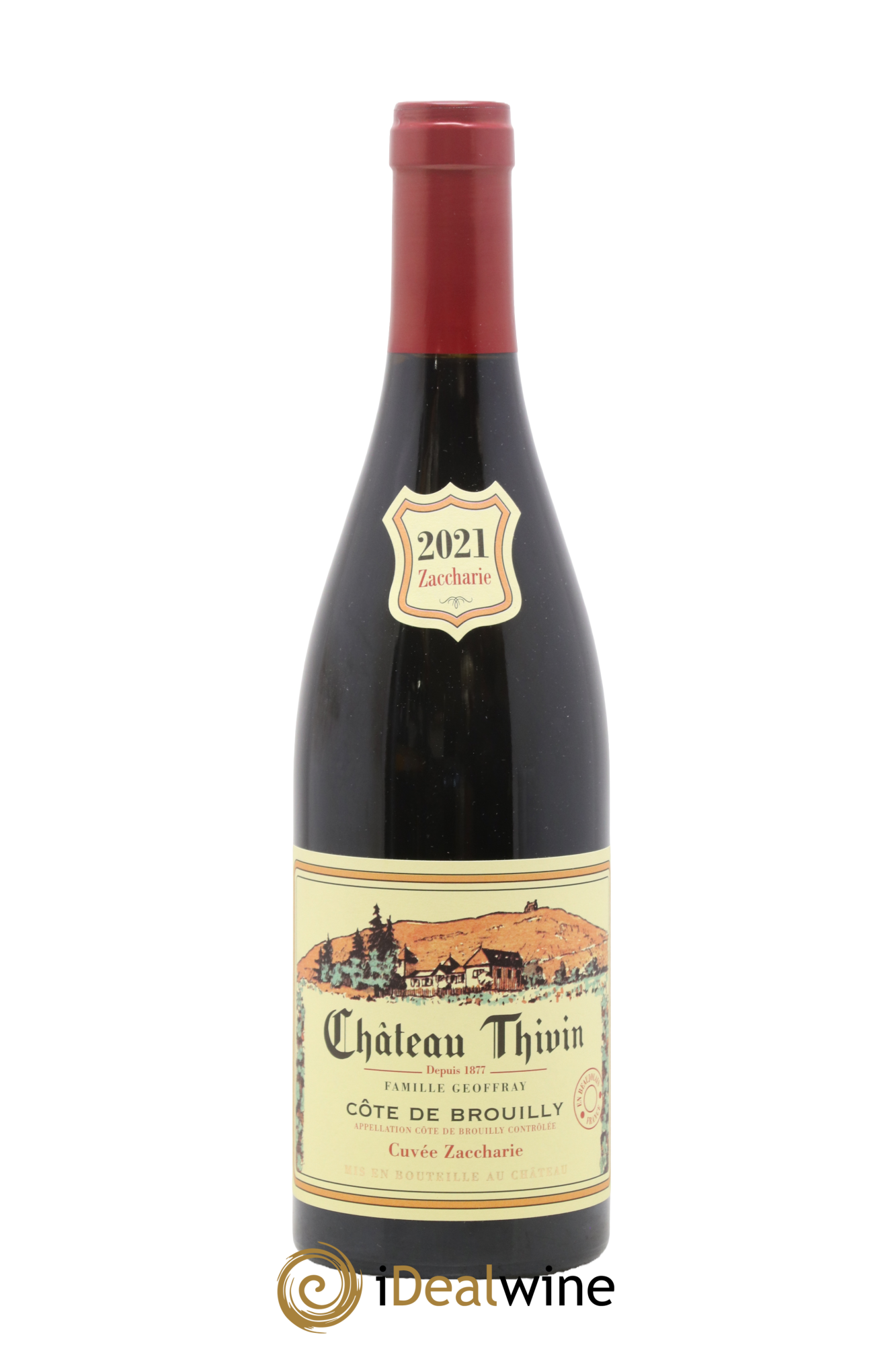 Côte de Brouilly Cuvée Zaccharie Château Thivin 2021 - Lot de 1 bouteille - 0