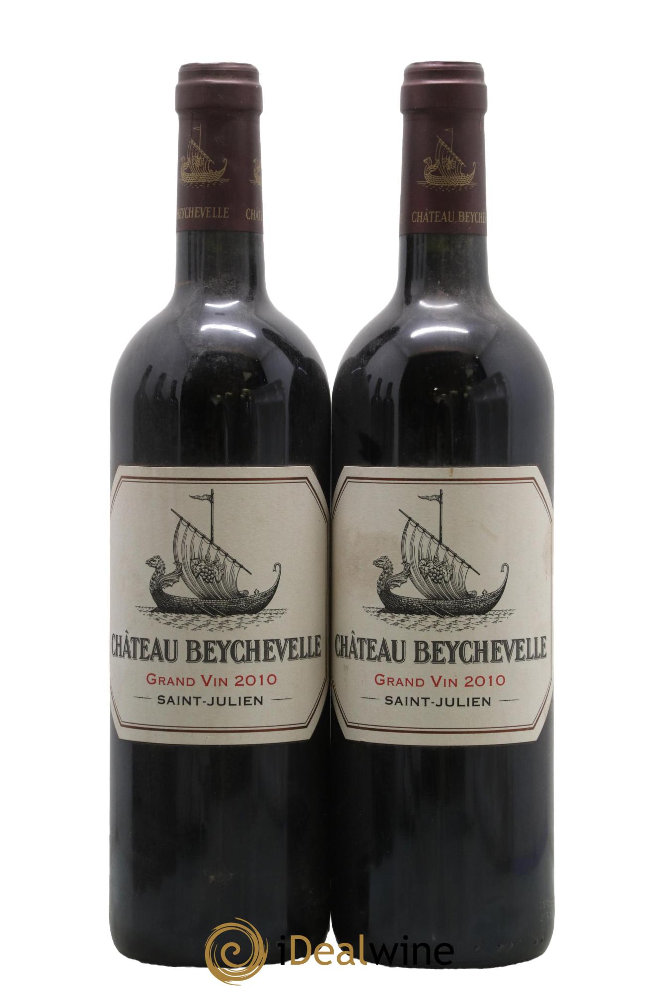 Château Beychevelle 4ème Grand Cru Classé 2010 - Lot de 2 bouteilles - 0