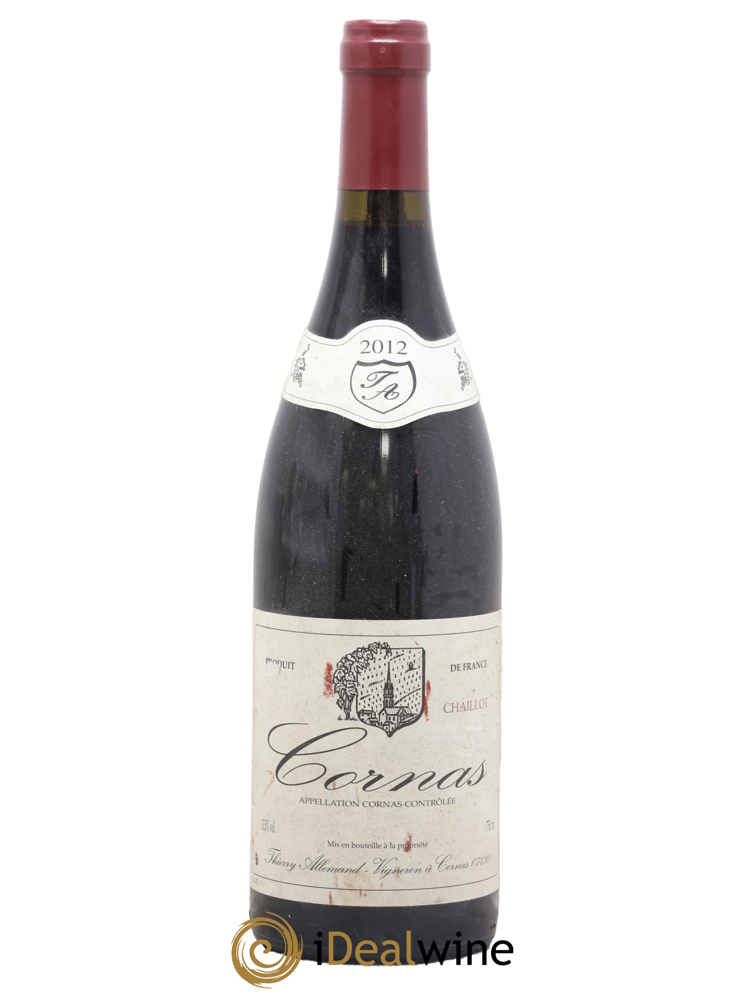 Cornas Chaillot Thierry Allemand 2012 - Lot of 1 bottle - 0