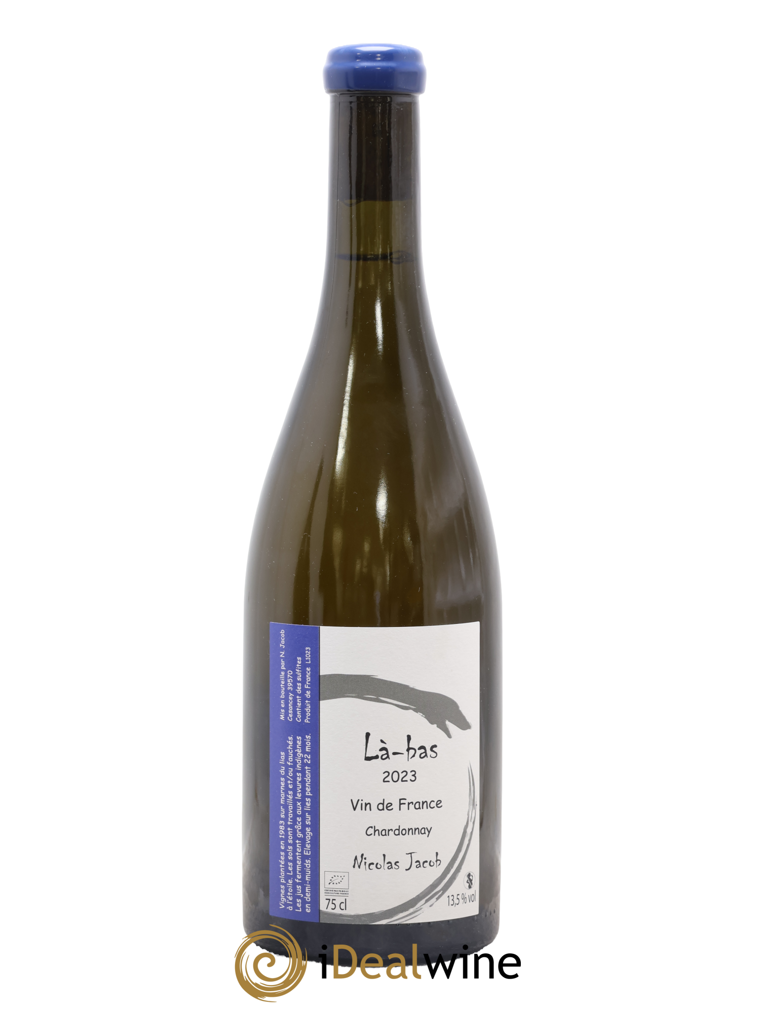 Vin de France Là-Bas Chardonnay Nicolas Jacob 2023 - Lot of 1 bottle - 0