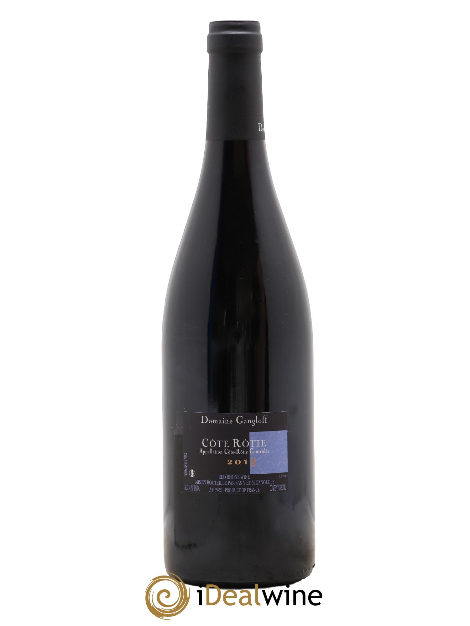 Côte-Rôtie La Barbarine Gangloff (Domaine) 2018 - Lot of 1 bottle - 1