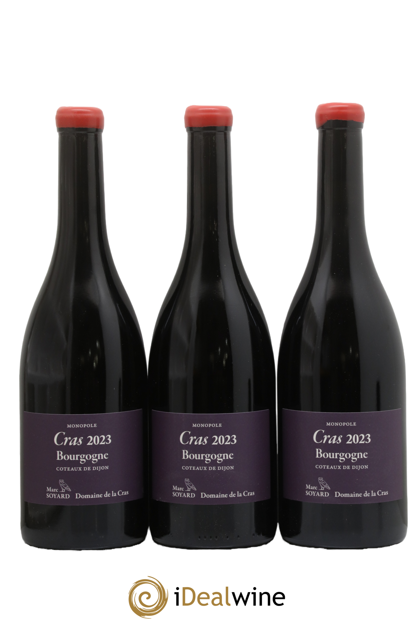Bourgogne Cras Domaine de la Cras - Marc Soyard 2023 - Lotto di 3 bottiglie - 0