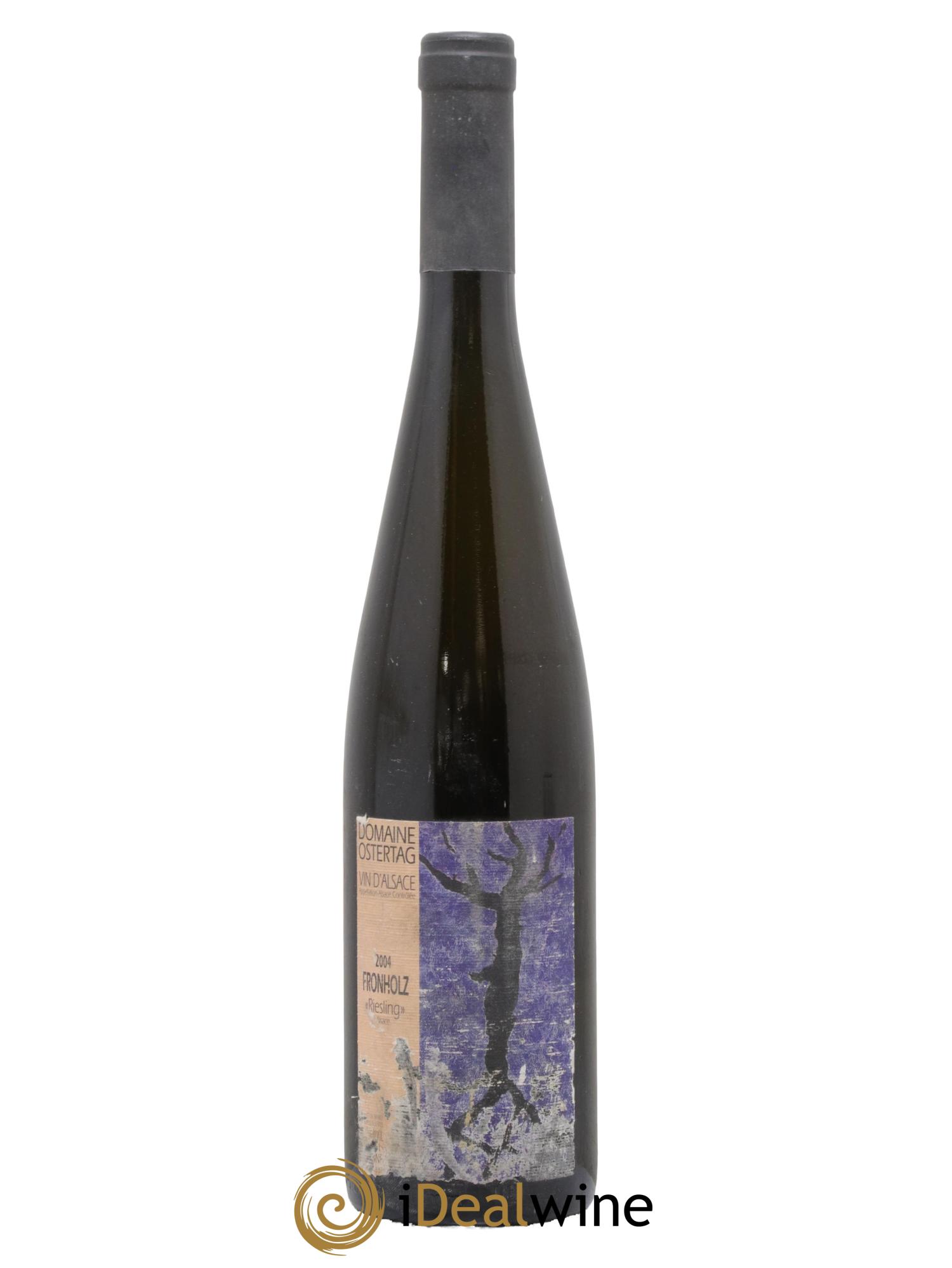 Alsace Riesling Fronholz Ostertag (Domaine) 2004 - Lot de 1 bouteille - 0