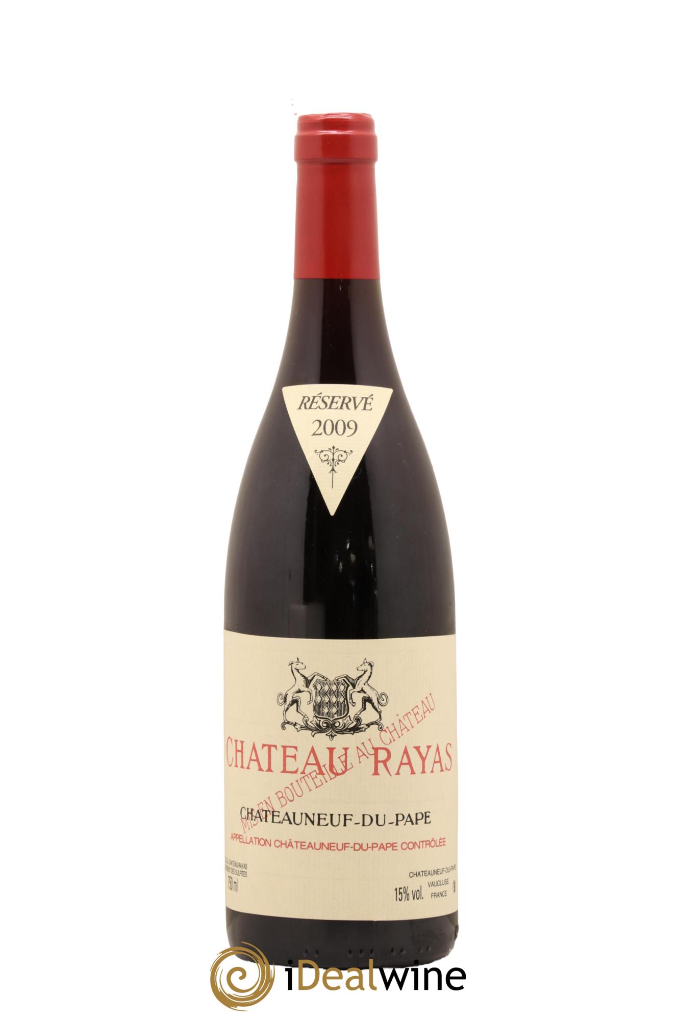 Châteauneuf-du-Pape Château Rayas Emmanuel Reynaud 2009 - Lot de 1 bouteille - 0