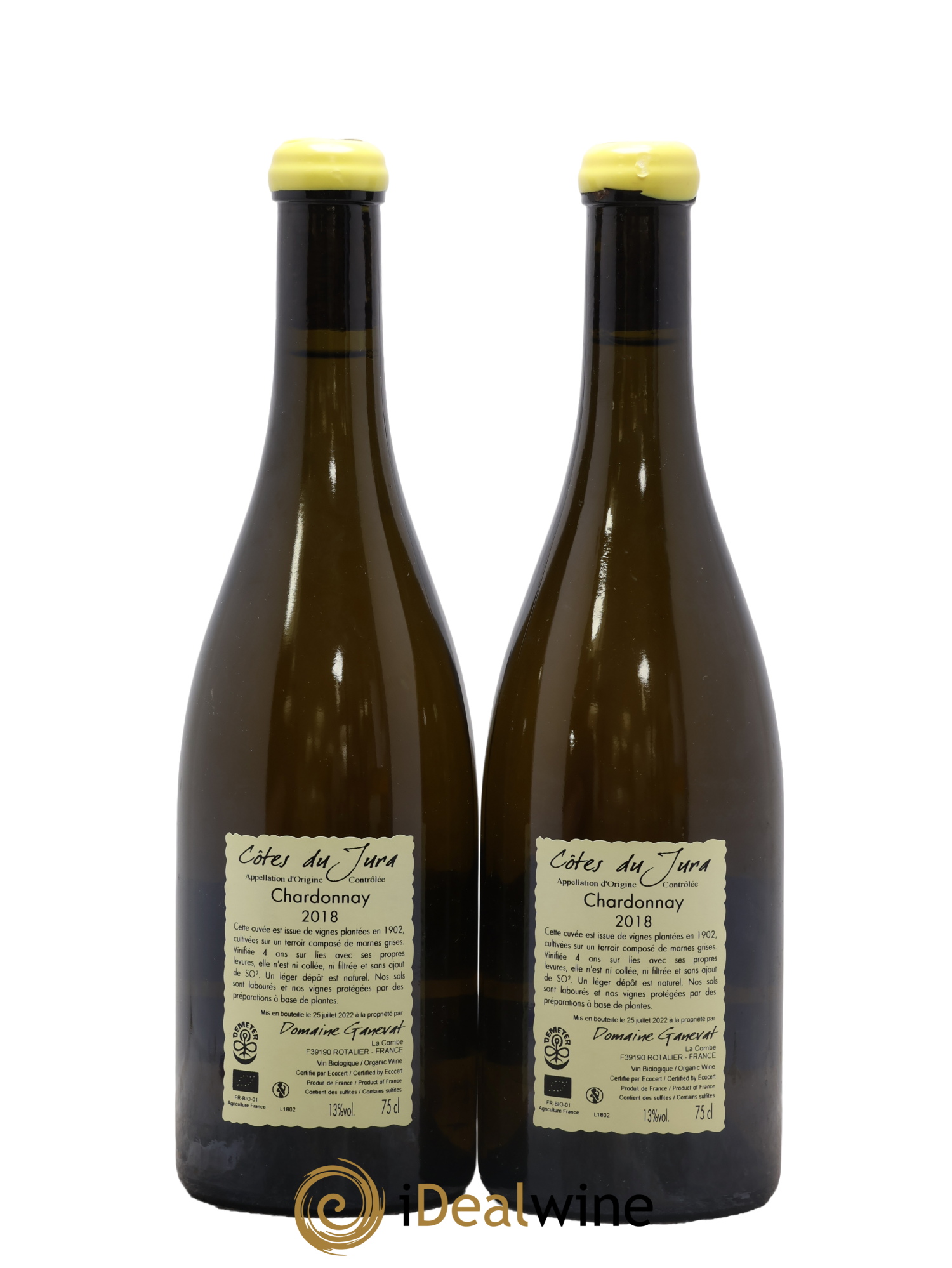 Côtes du Jura Les Chalasses Vieilles Vignes Jean-François Ganevat (Domaine) 2018 - Posten von 2 Flaschen - 1