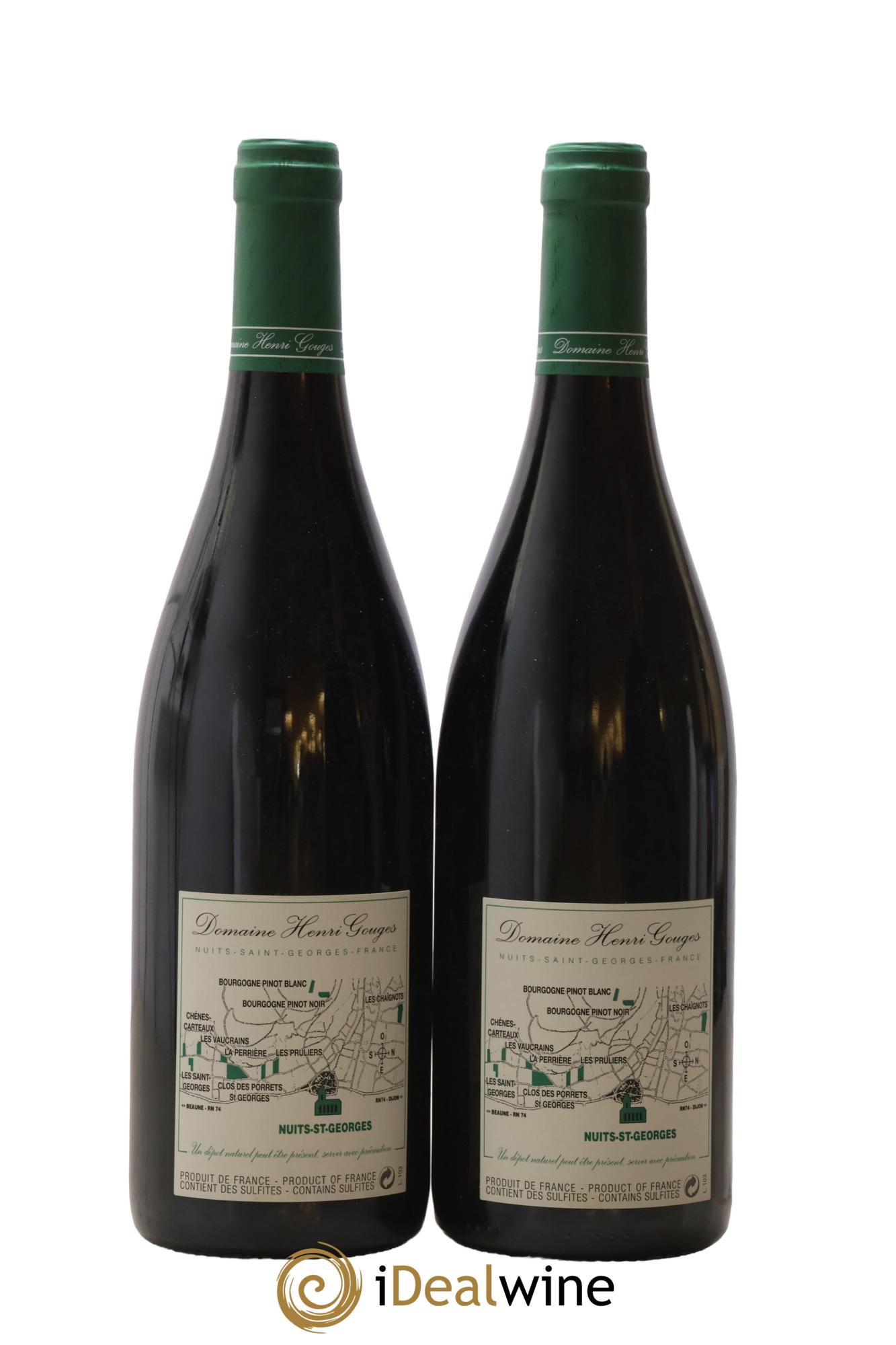 Nuits-Saint-Georges 1er Cru Les Saints Georges Henri Gouges 2009 - Lot of 2 bottles - 1