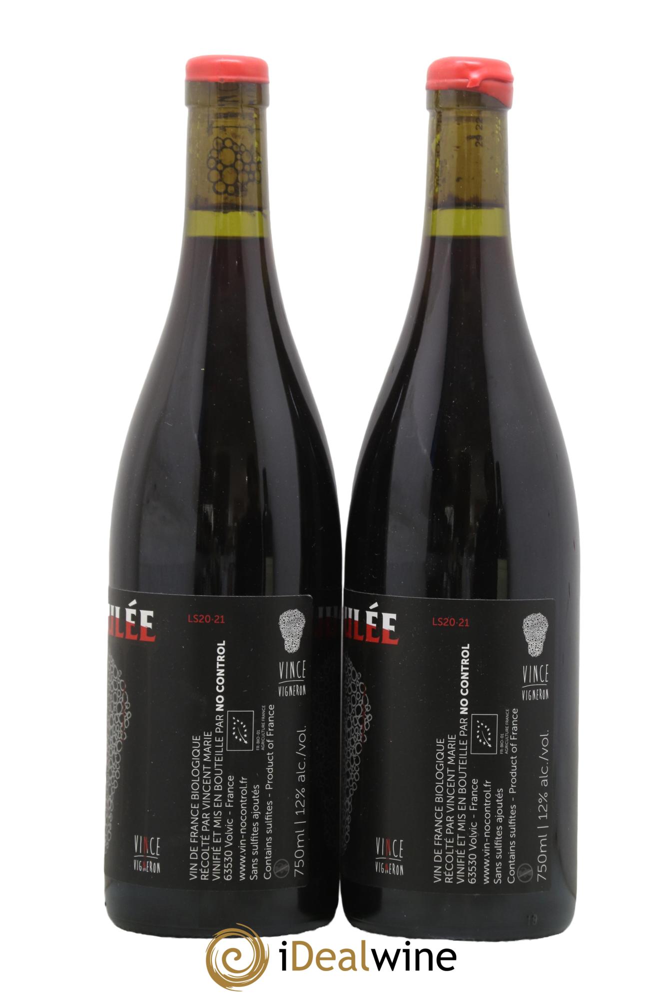 Vin de France La Coulée Vincent Marie - No Control 2021 - Lotto di 2 bottiglie - 1