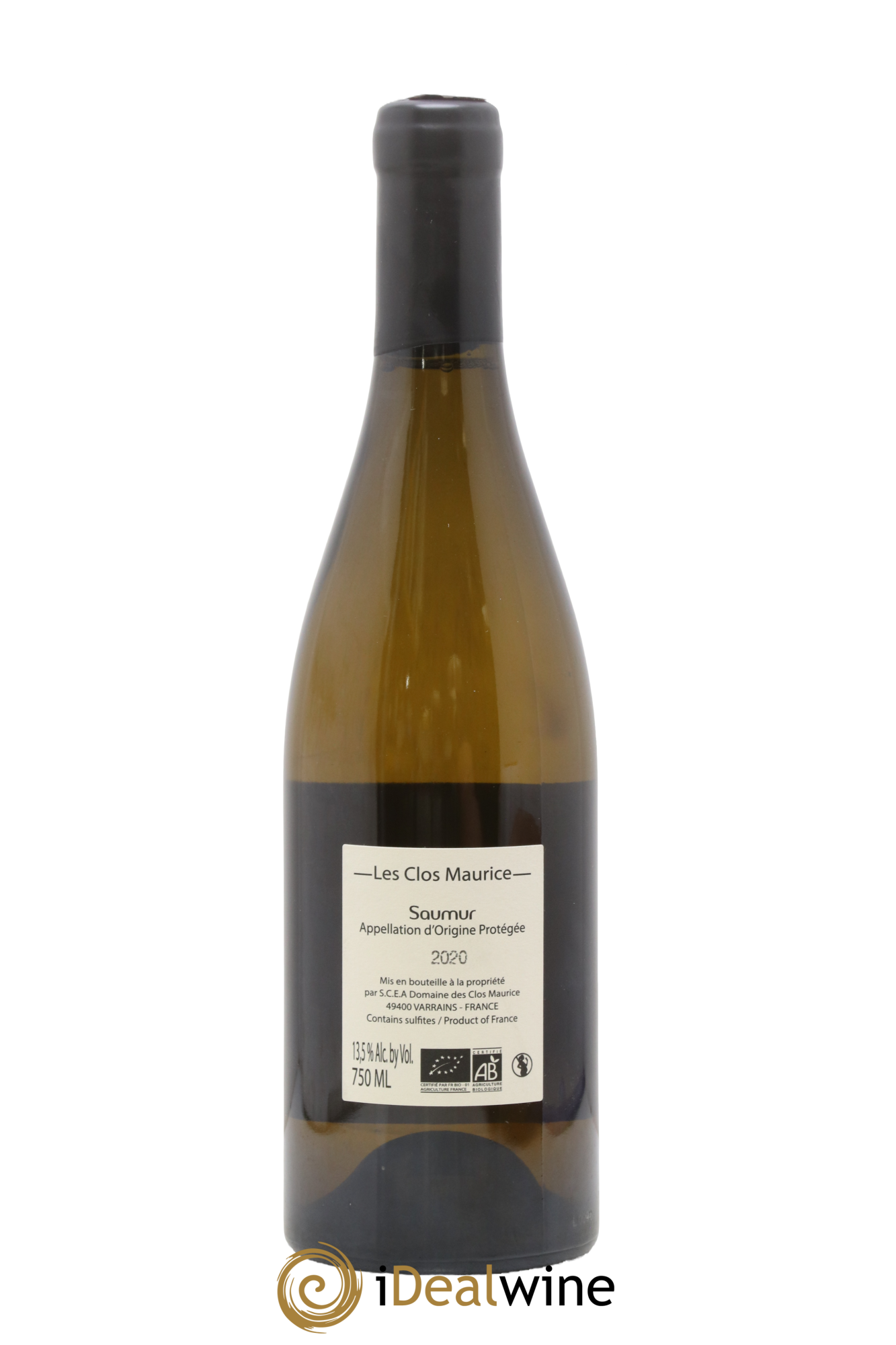 Saumur Bonneveaux Domaine Les Clos Maurice 2020 - Lot de 1 bouteille - 1
