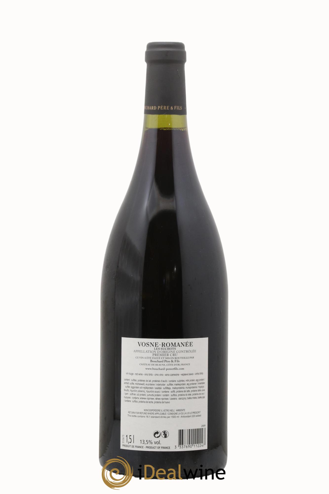 Vosne-Romanée 1er Cru Les Suchots Bouchard Père & Fils  2009 - Lot of 1 magnum - 1