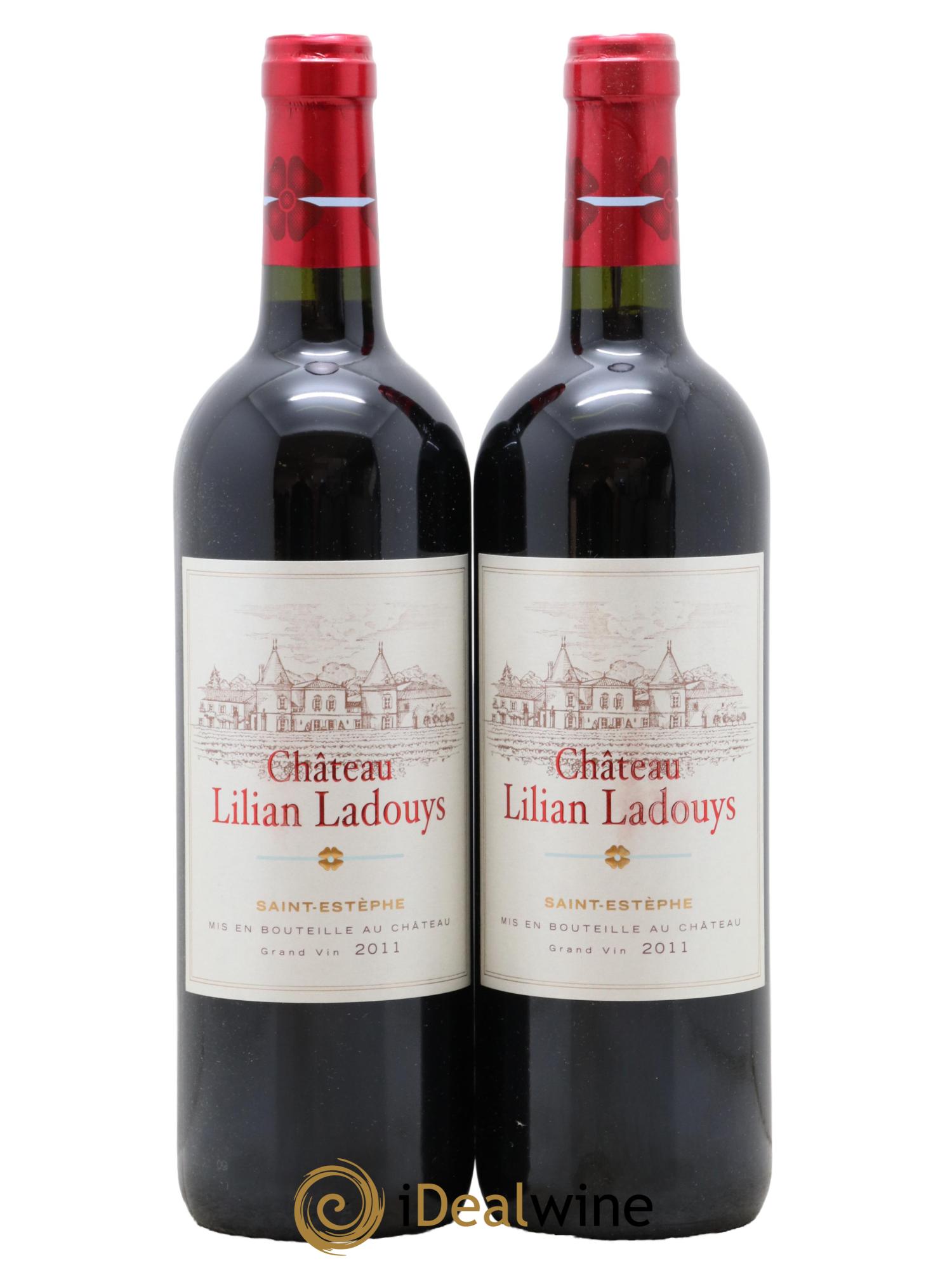 Château Lilian Ladouys Cru Bourgeois 2011 - Lot de 2 bouteilles - 0