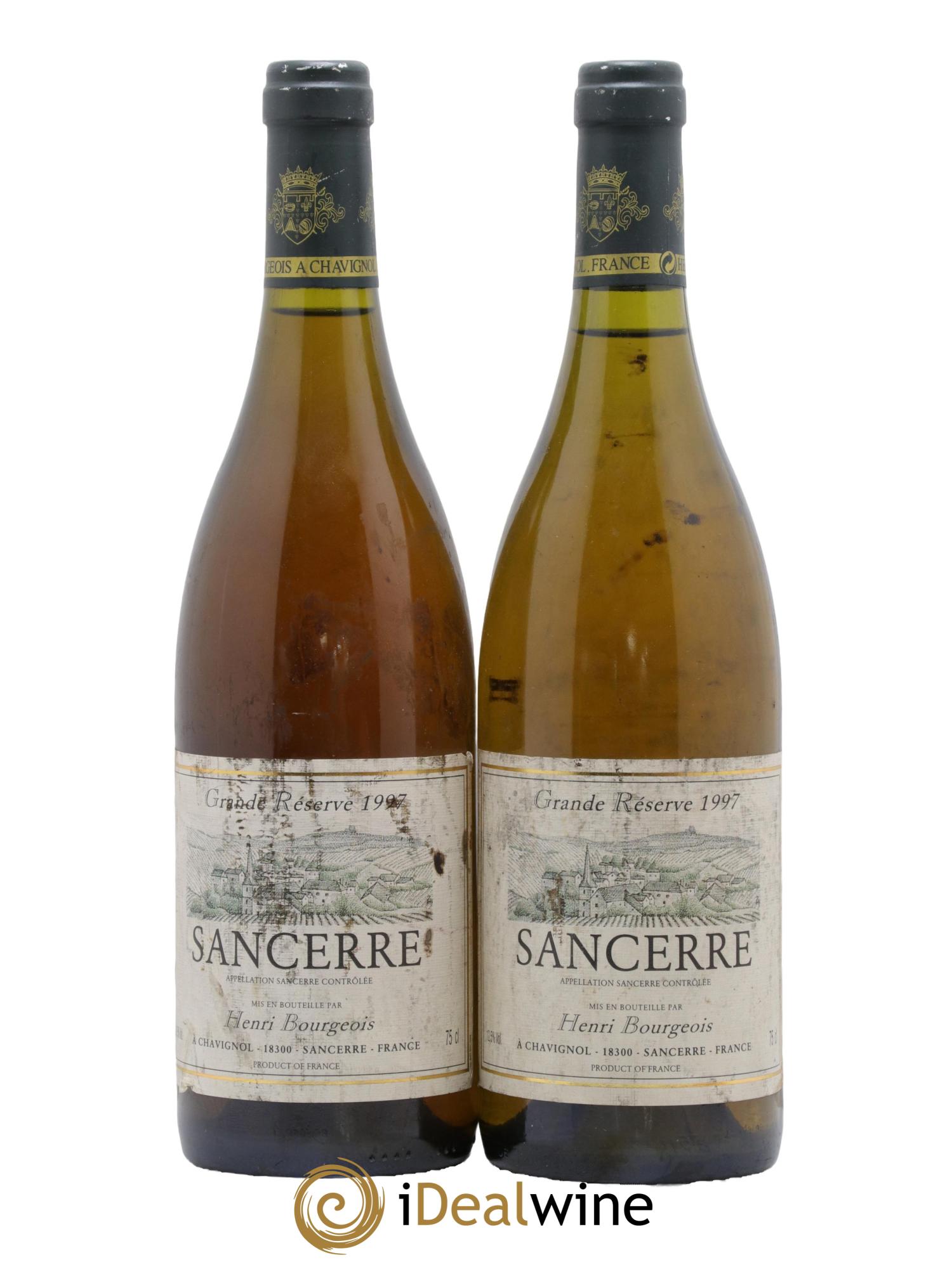 Sancerre Grande Reserve Henri Bourgeois 1997 - Lotto di 2 bottiglie - 0