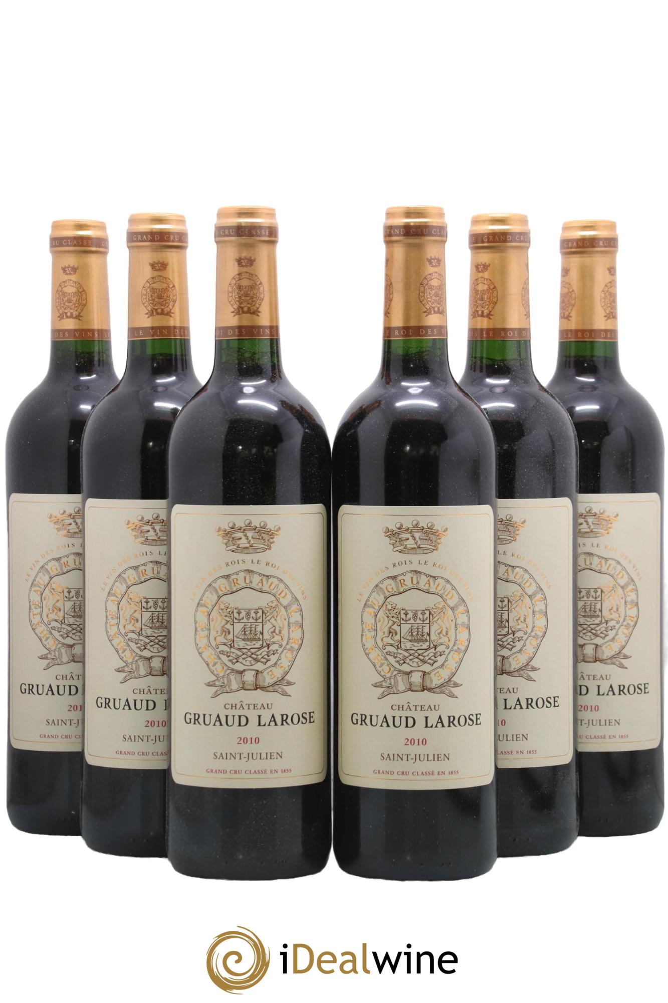 Château Gruaud Larose 2ème Grand Cru Classé 2010 - Lotto di 6 bottiglie - 0