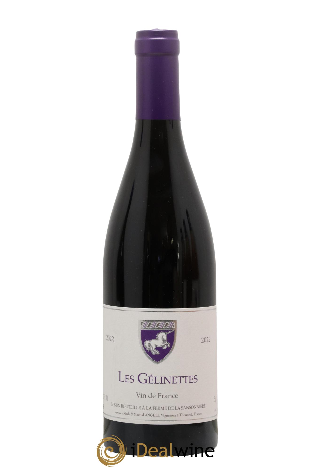 Vin de France Les Gélinettes Mark Angeli (Domaine) - Ferme de la Sansonnière 2022 - Lot of 1 bottle - 0