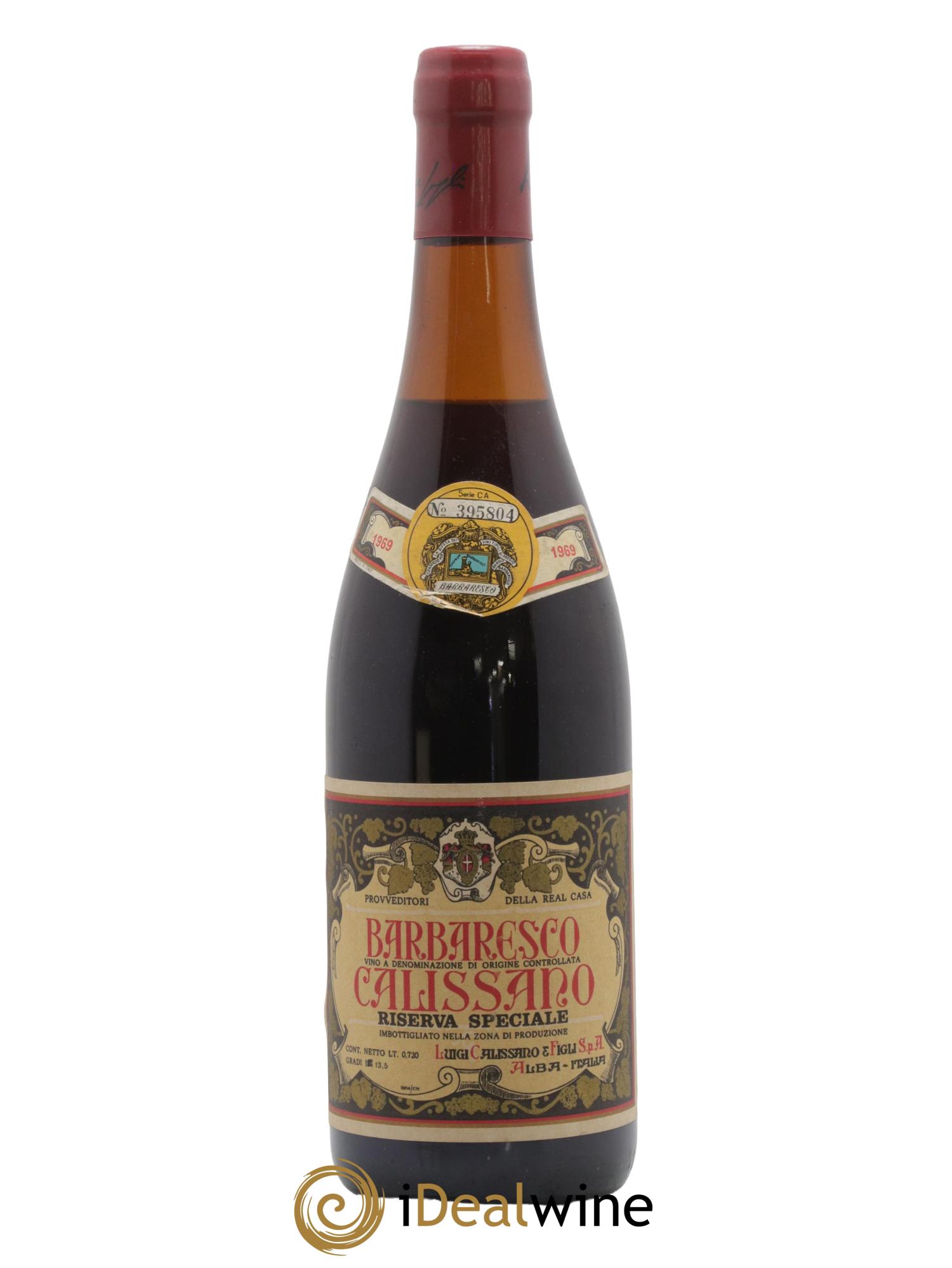 Barbaresco DOCG Calissono 1969 - Lot of 1 bottle - 0