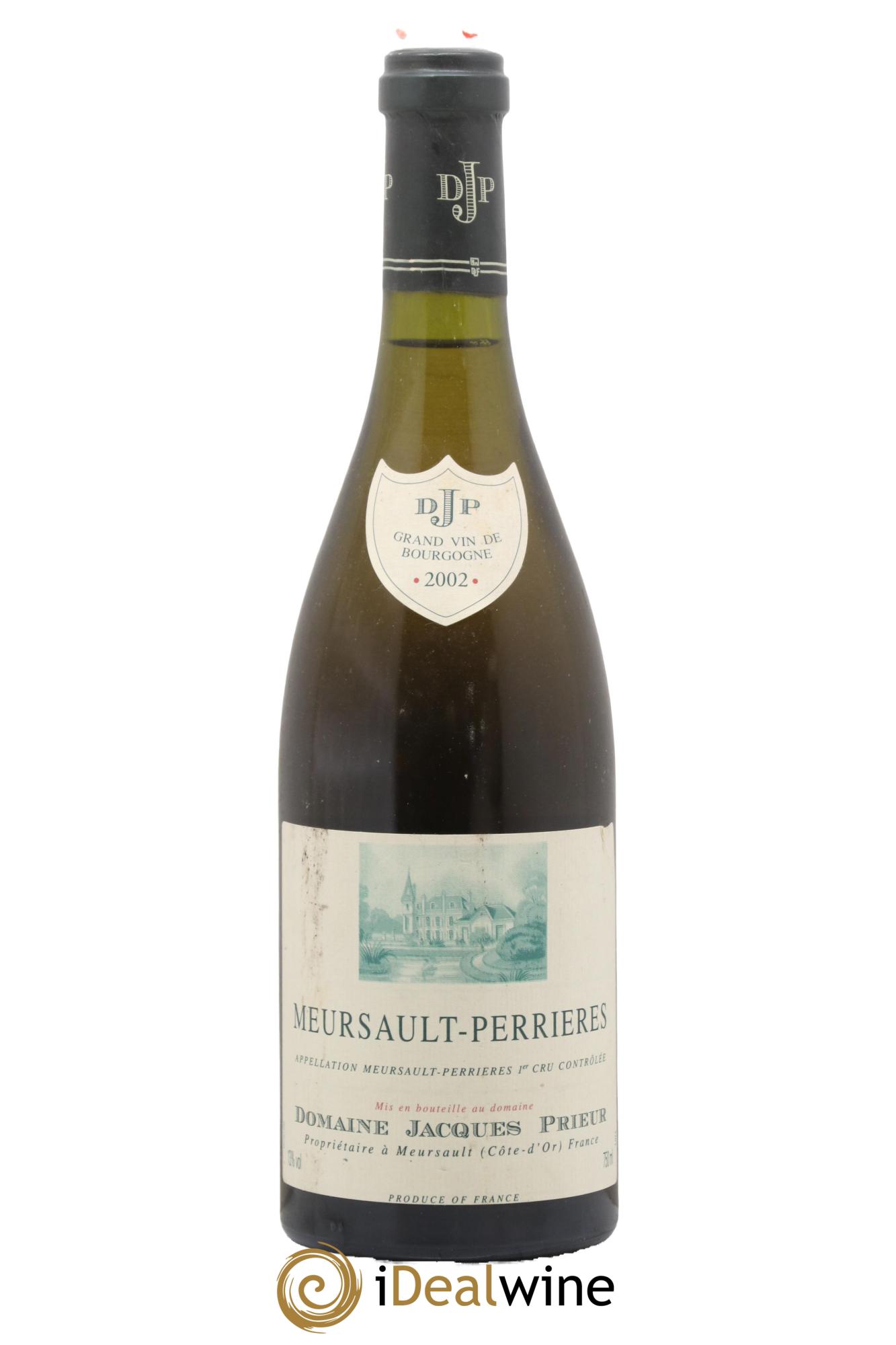Meursault 1er Cru Perrières Jacques Prieur (Domaine)  2002 - Lot de 1 bouteille - 0