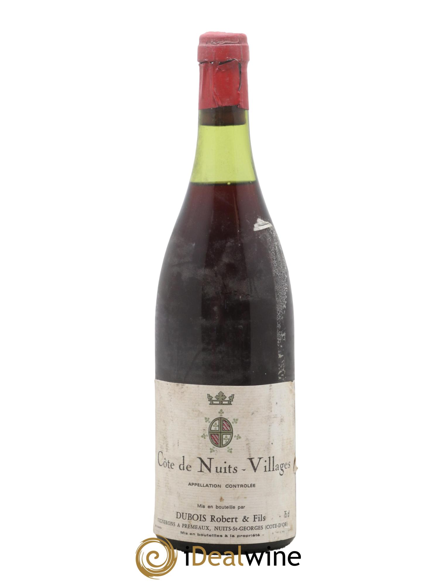 Côte de Nuits-Villages Domaine Dubois Robert et Fils - Lot de 1 bouteille - 0