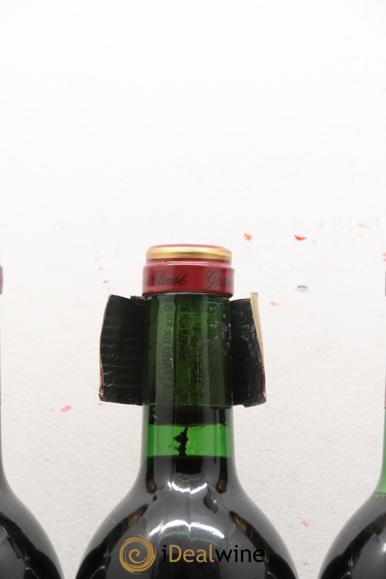 Château Belgrave 5ème Grand Cru Classé 1982 - Lot de 3 bouteilles - 1