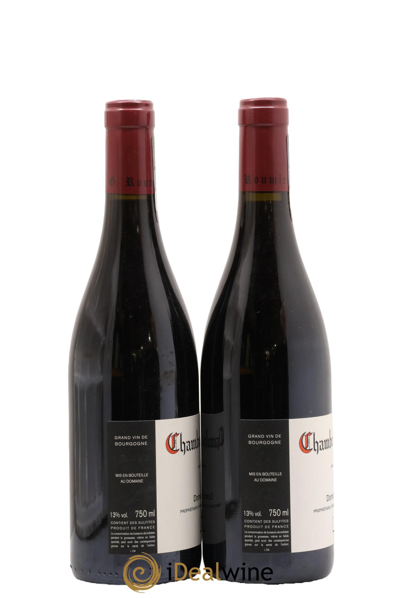 Chambolle-Musigny Georges Roumier (Domaine) 2018 - Lot of 2 bottles - 1