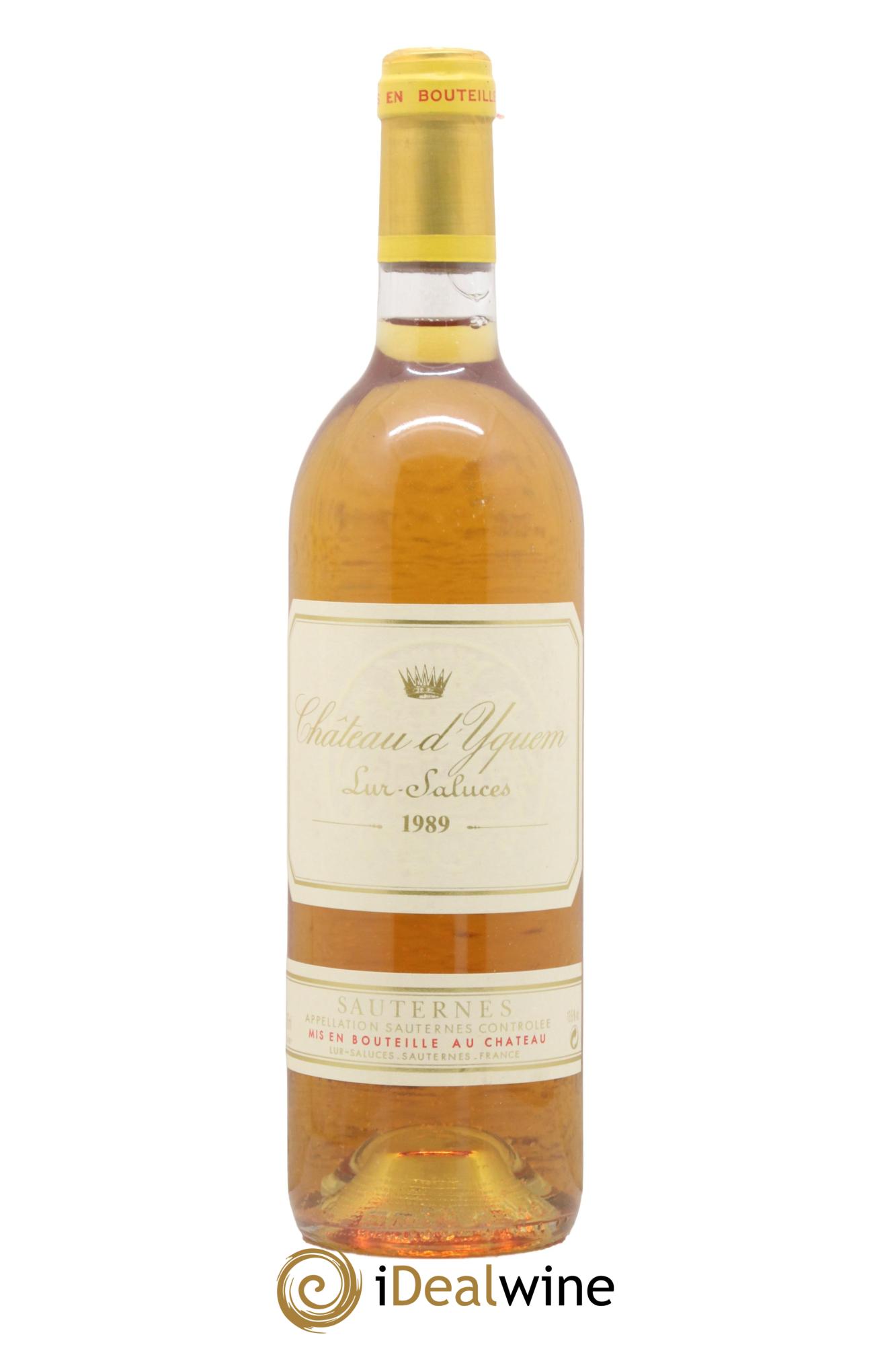 Château d' Yquem 1er Cru Classé Supérieur 1989 - Lot of 1 bottle - 0