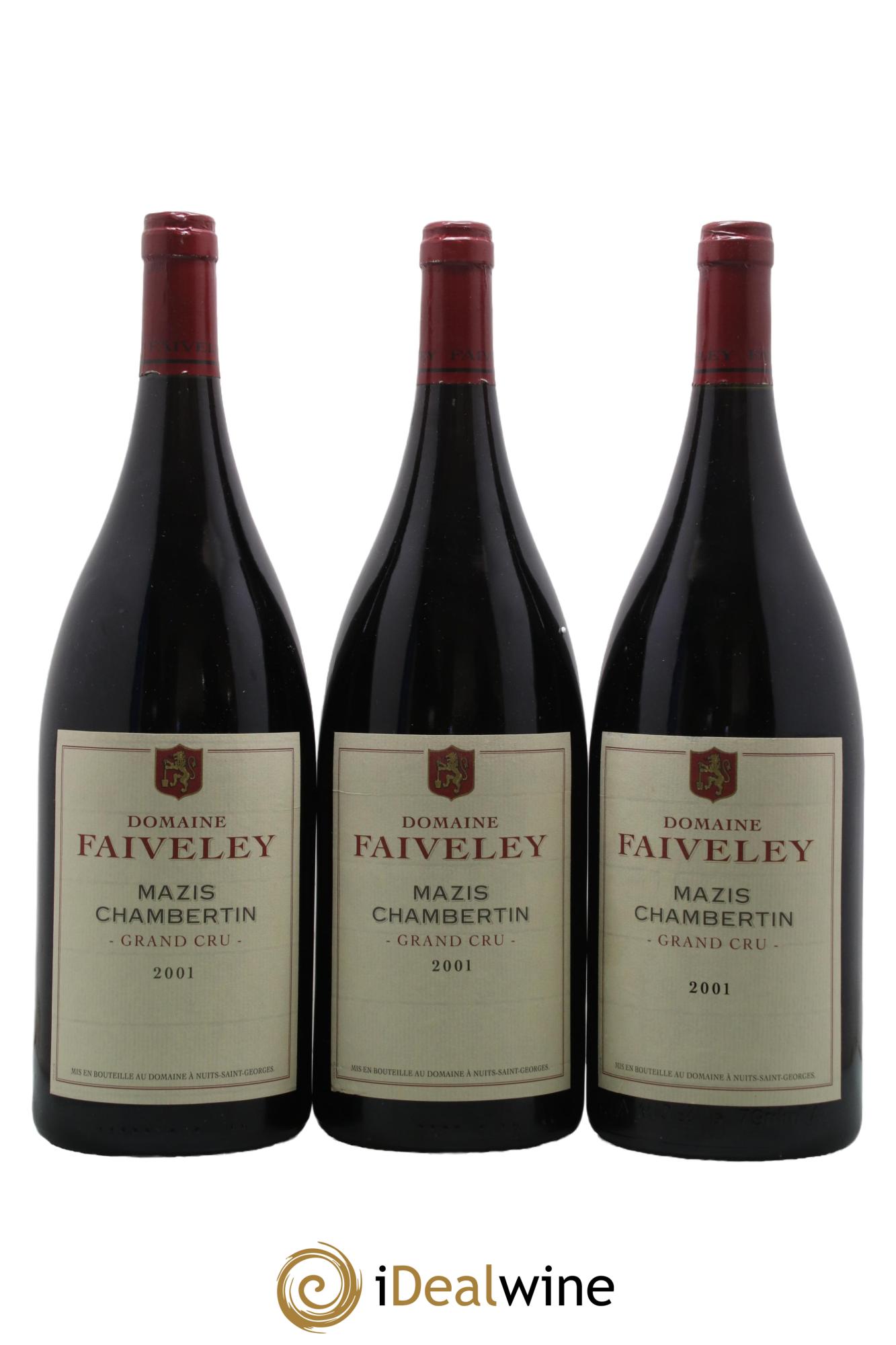 Mazis-Chambertin Grand Cru Faiveley 2001 - Lotto di 3 magnum - 0