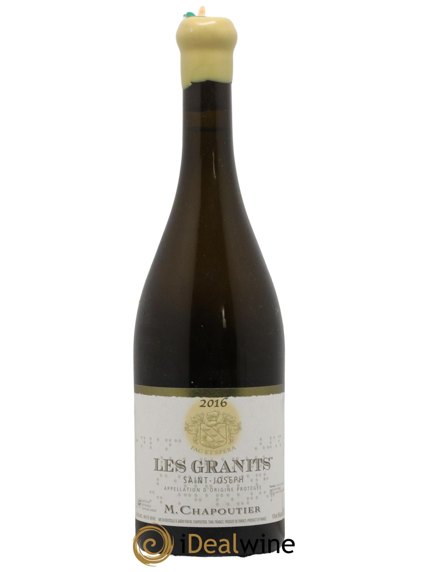 Saint-Joseph Les Granits Chapoutier 2016 - Lot de 1 bouteille - 0