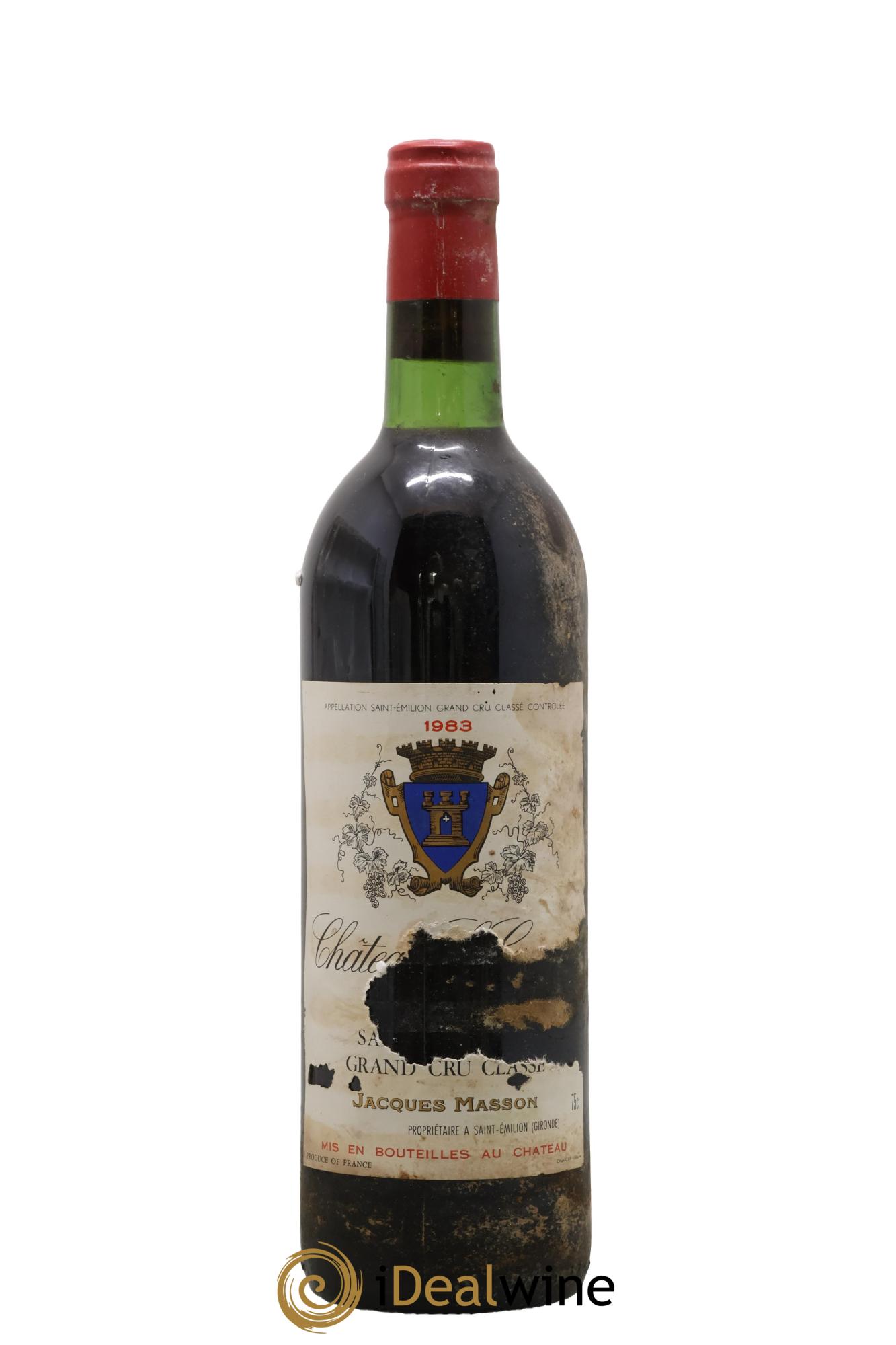 Saint-Émilion Grand Cru Château Saint-Georges Jacques Masson 1983 - Lotto di 1 bottiglia - 0