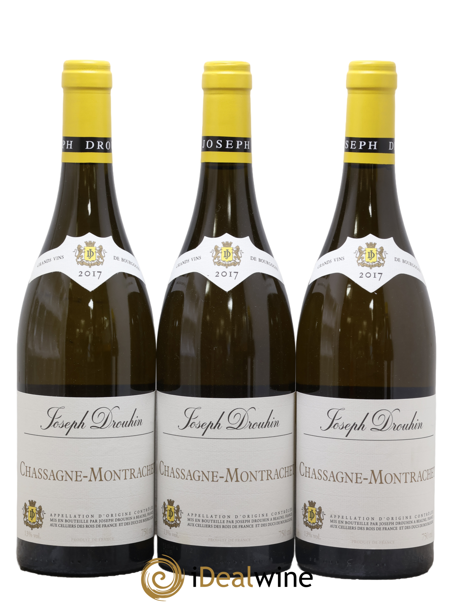 Chassagne-Montrachet Joseph Drouhin 2017 - Lot de 3 bouteilles - 0
