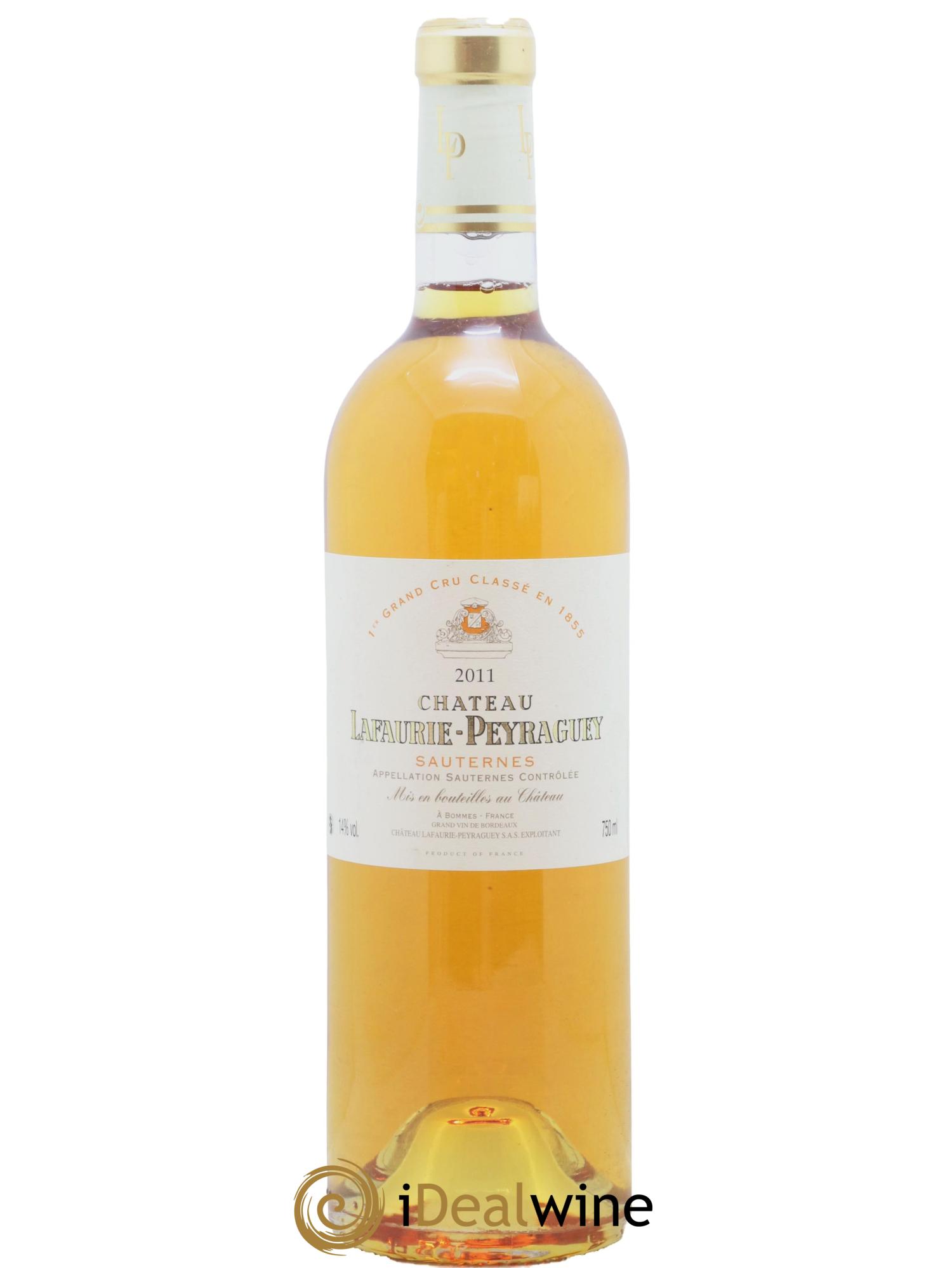 Château Lafaurie-Peyraguey 1er Grand Cru Classé 2011 - Lot de 1 bouteille - 0