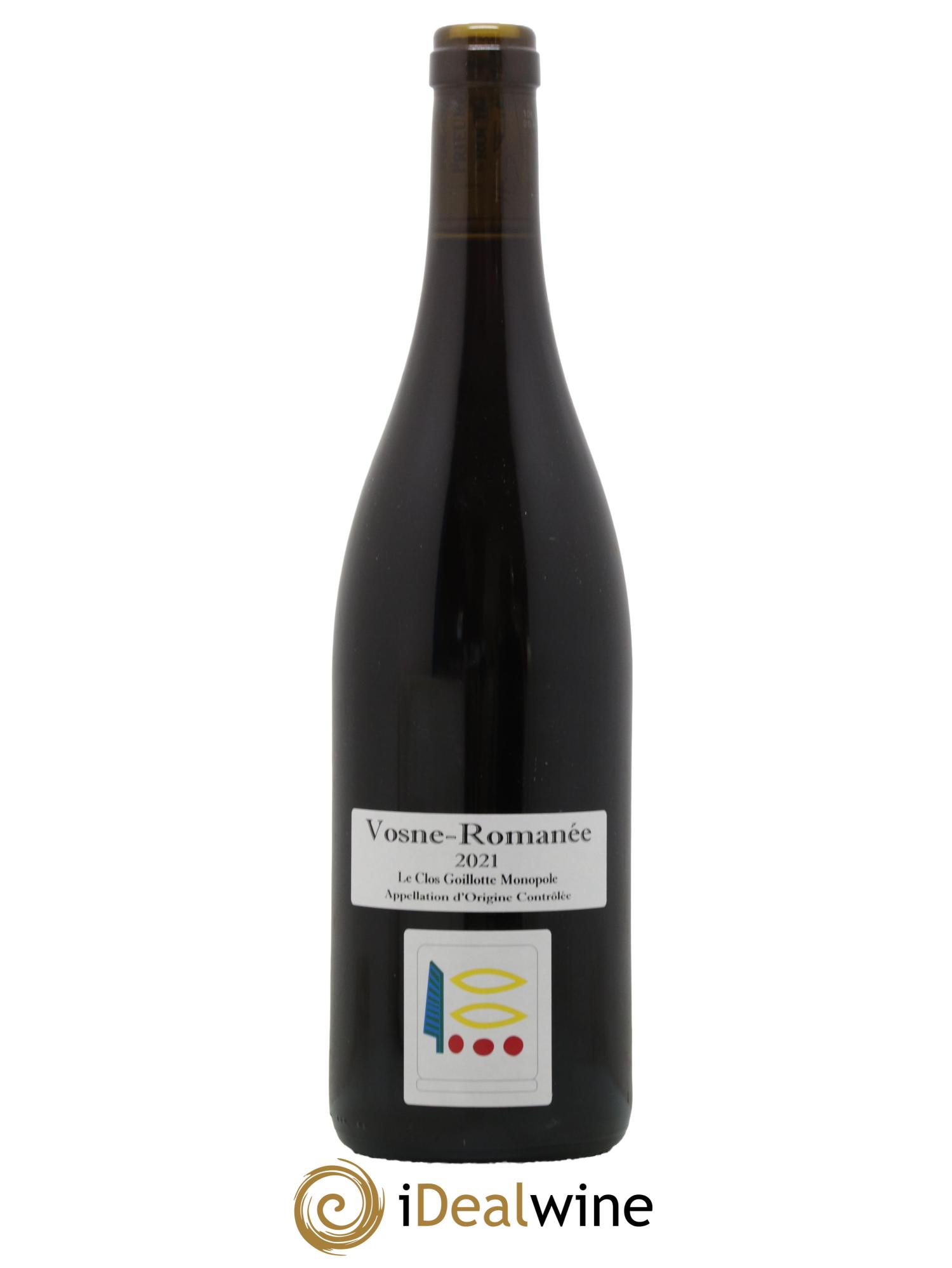Vosne-Romanée Le Clos Goillotte Prieuré Roch 2021 - Posten von 1 Flasche - 0
