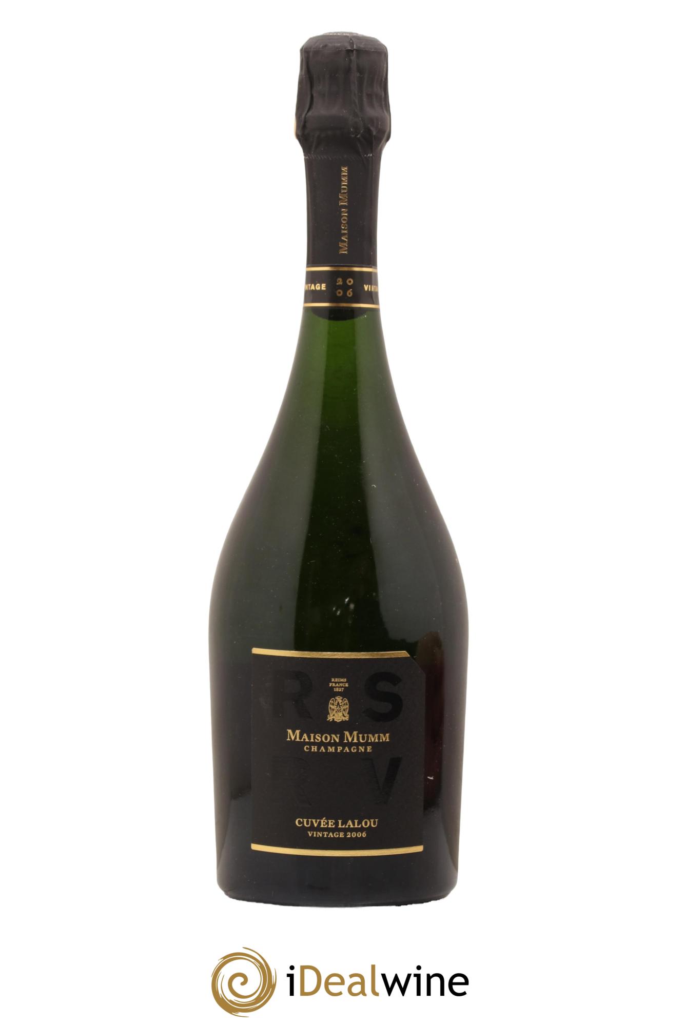 René Lalou Mumm 2006 - Lot de 1 bouteille - 0