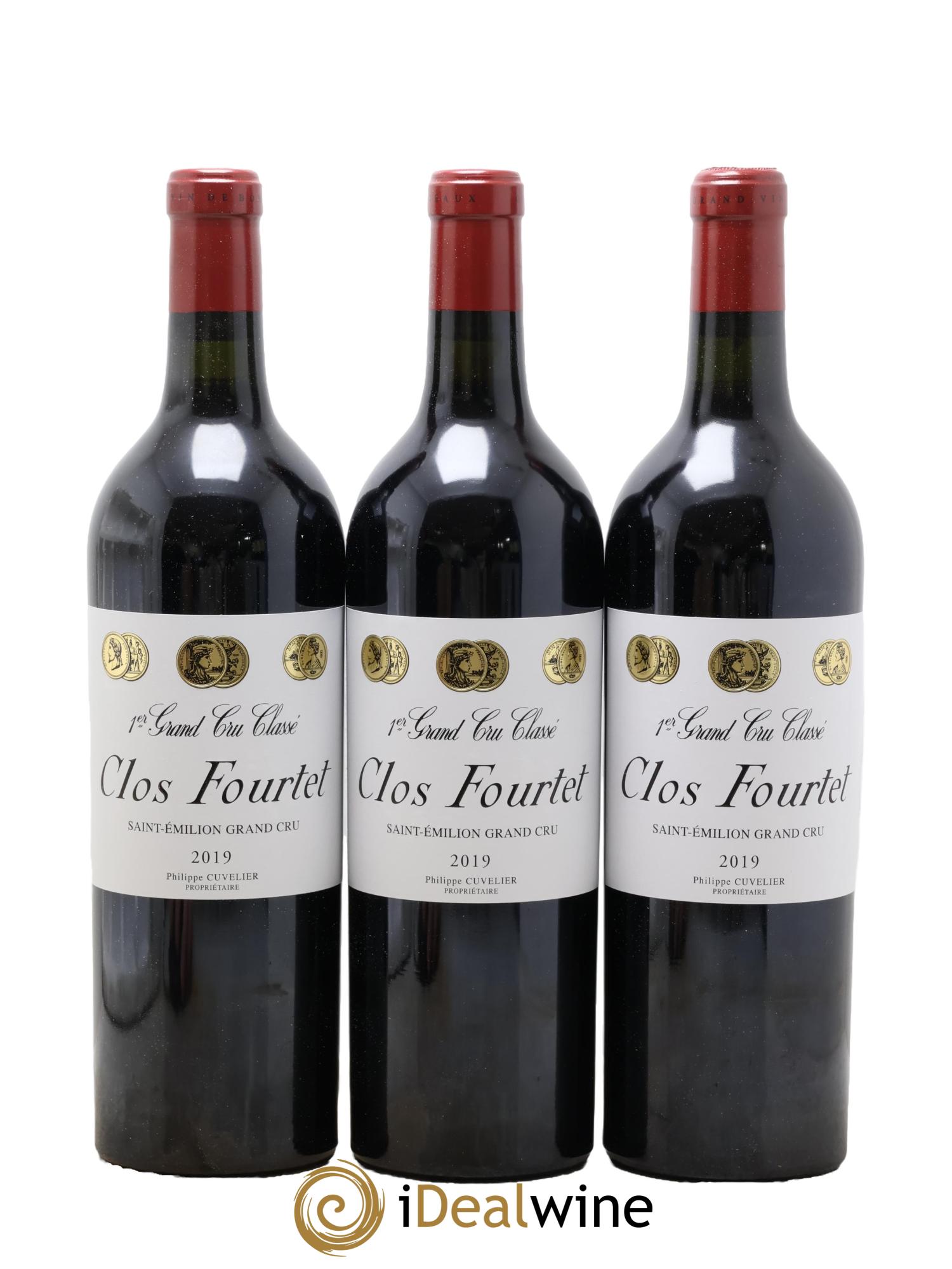 Clos Fourtet 1er Grand Cru Classé B 2019 - Lot of 6 bottles - 2