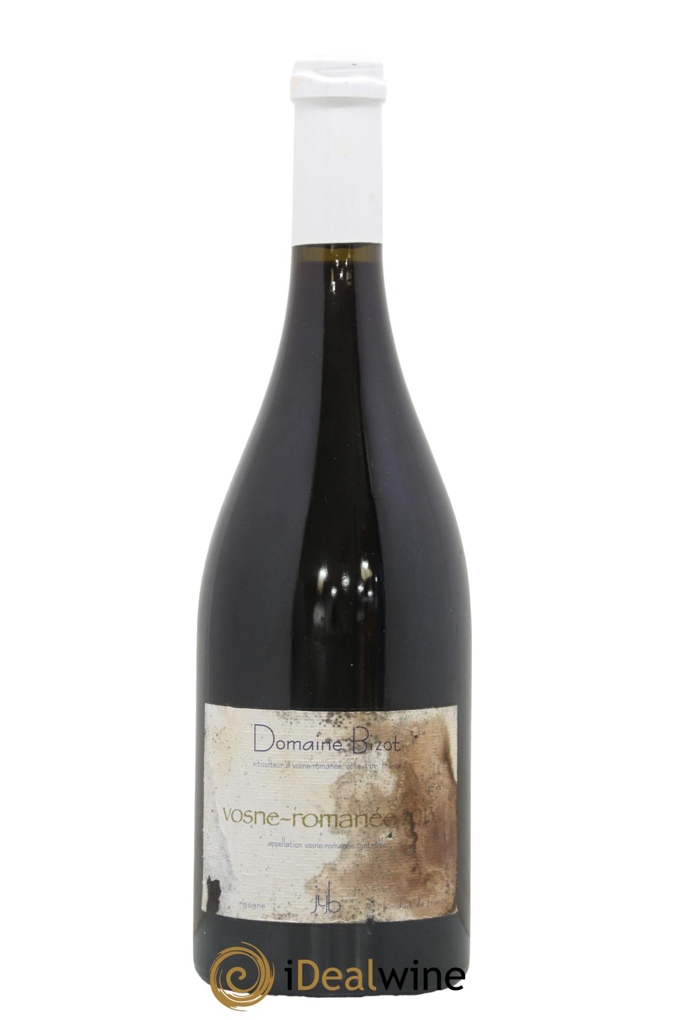 Vosne-Romanée Bizot (Domaine) 2013 - Posten von 1 Flasche - 0