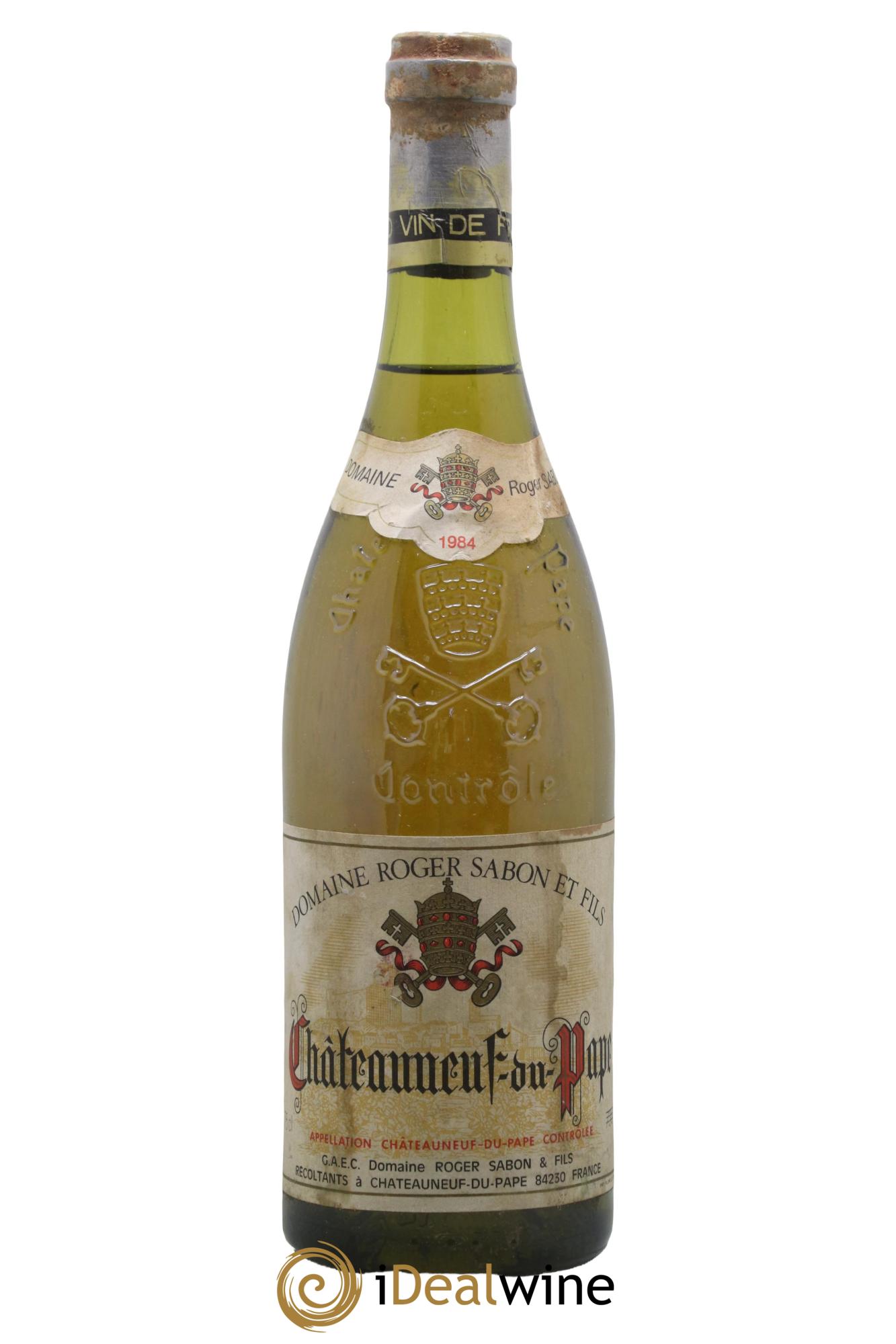 Châteauneuf-du-Pape Domaine Roger Sabon 1984 - Lot de 1 bouteille - 0